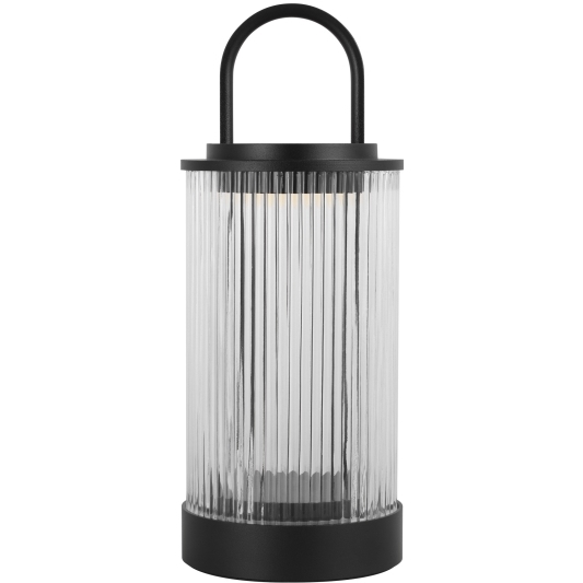 Sean Lavin Tawa 11 inch 2.2 watt Black Outdoor Rechargeable Table Lamp