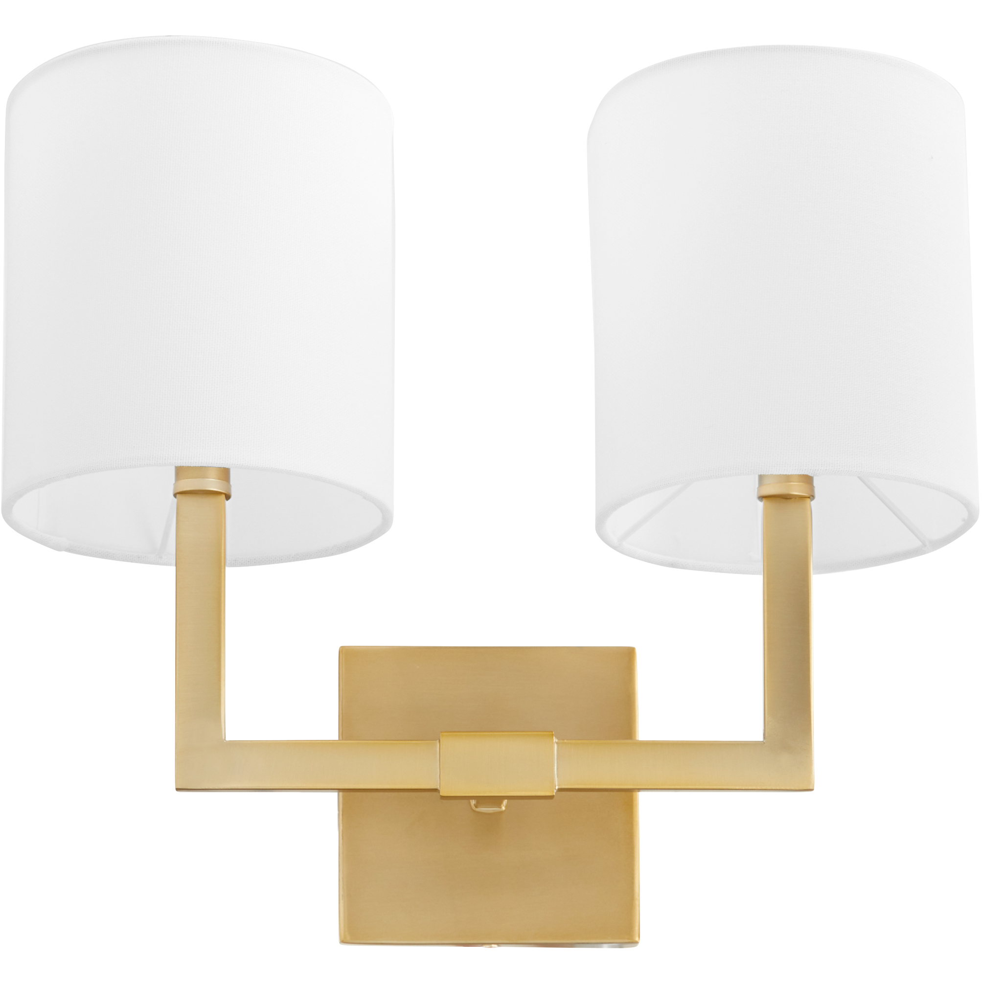Bolero 2 Light 15.25 inch Aged Brass Wall Sconce Wall Light