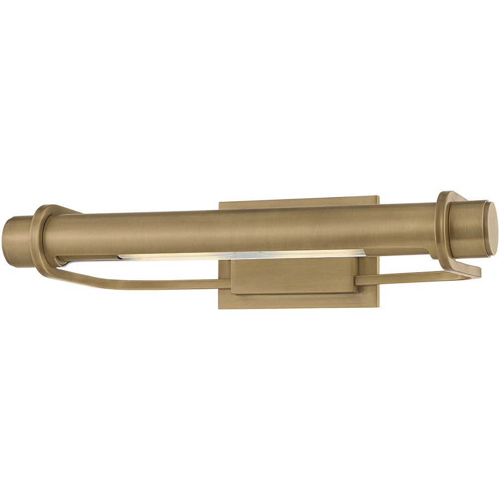 Caspian 20 watt 18.25 inch Patina Brass Picture Light Wall Light