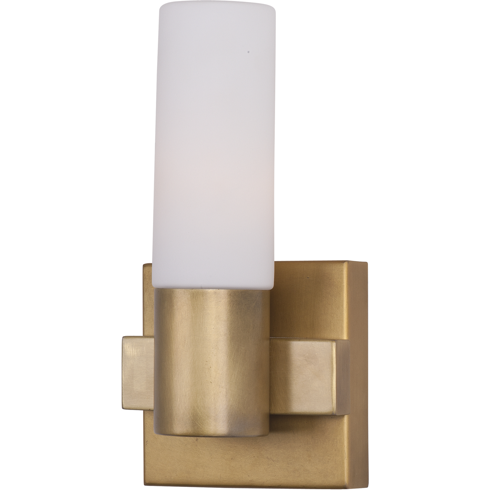 Contessa 1 Light 5 inch Natural Aged Brass ADA Wall Sconce Wall Light