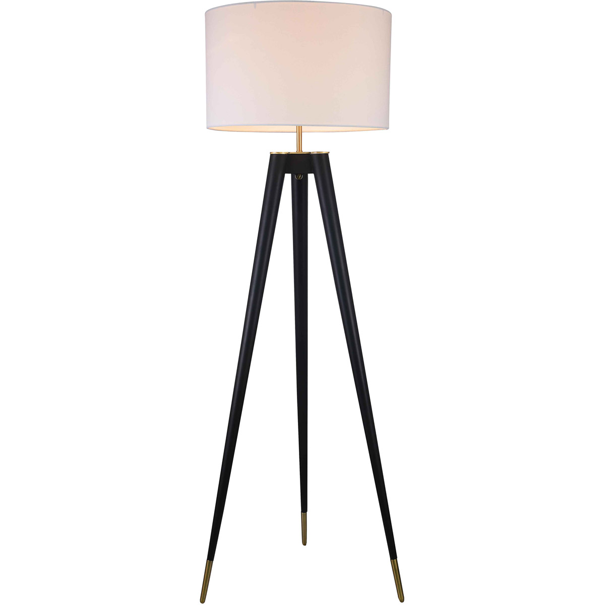 Delavan metal tripod floor lamp online
