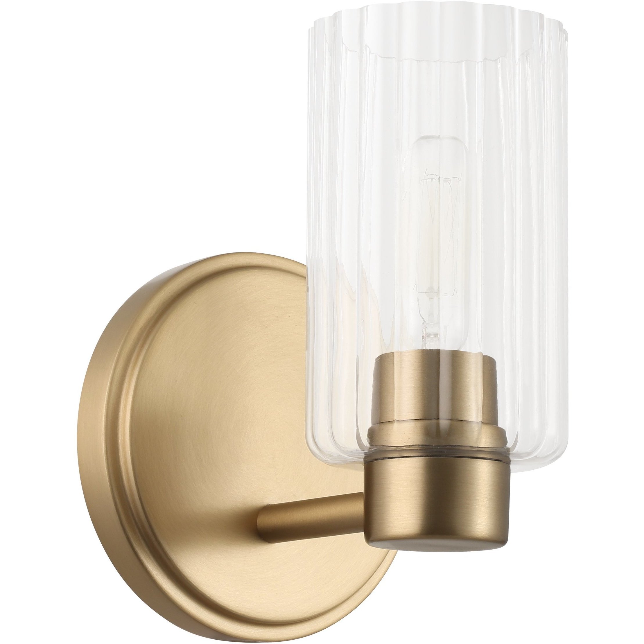 Bedminster 1 Light 5.75 inch Champagne Gold Vanity Light Wall Light