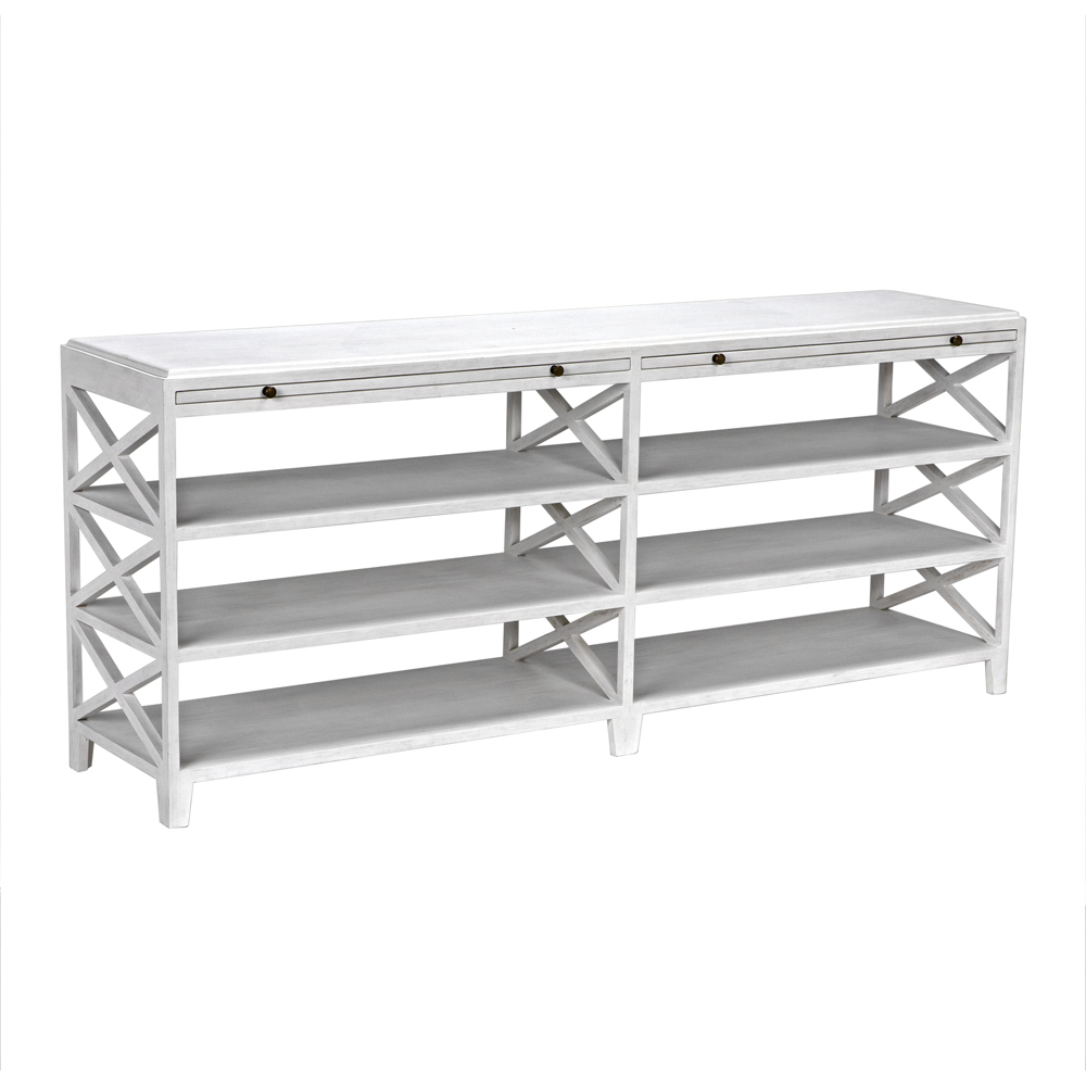 Sutton 72 X 16 inch White Wash Console