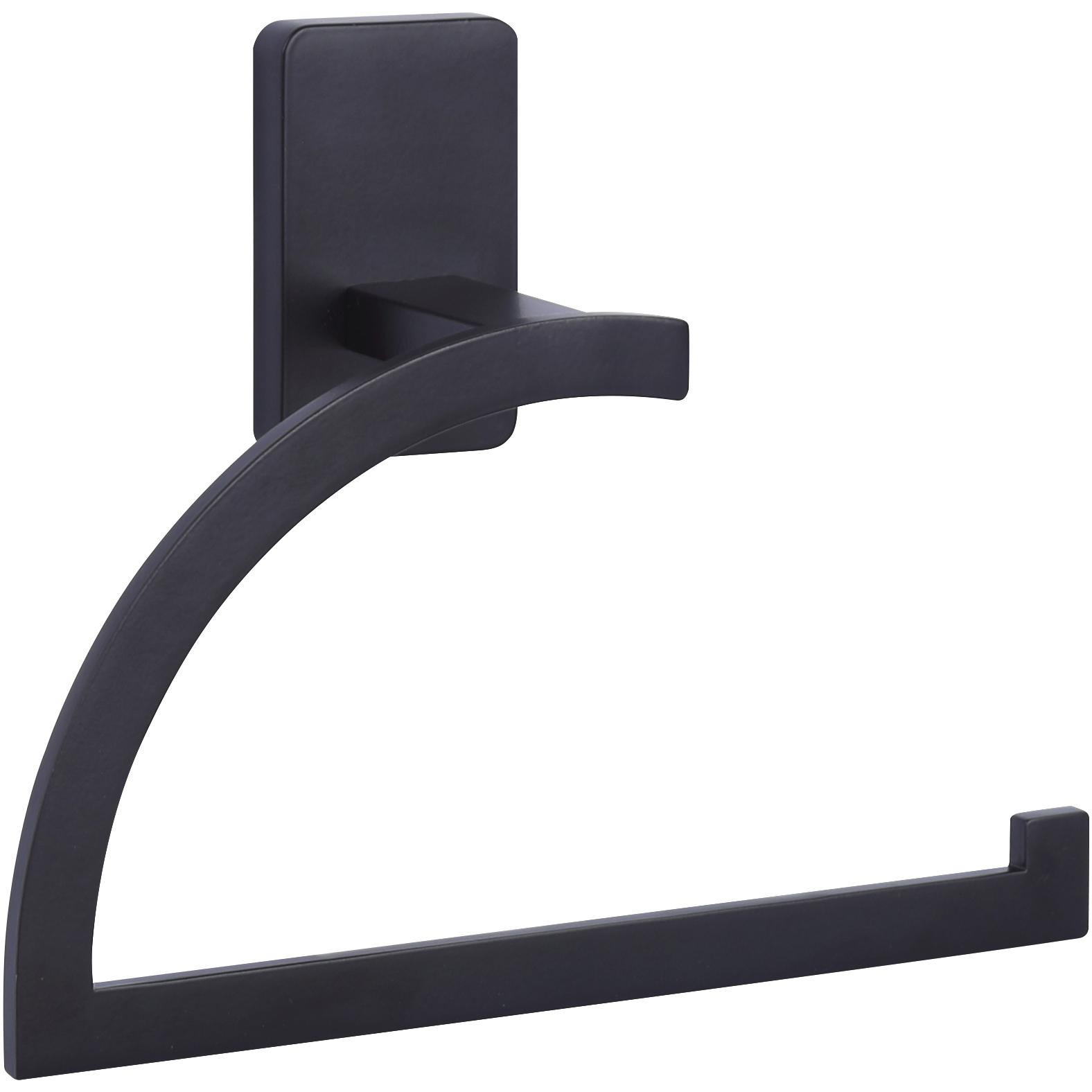 Archer 7 inch Matte Black Toilet Paper Holder
