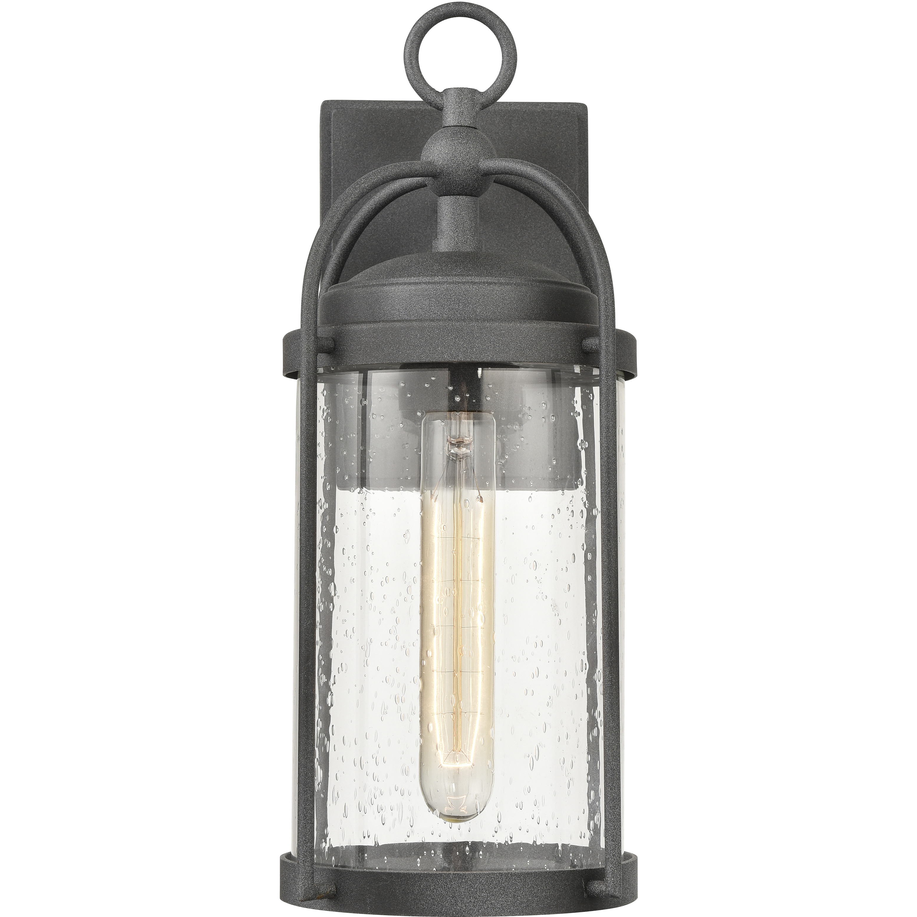 Catalonia 1 Light 13.5 inch Distressed Zinc Outdoor Wall Sconce