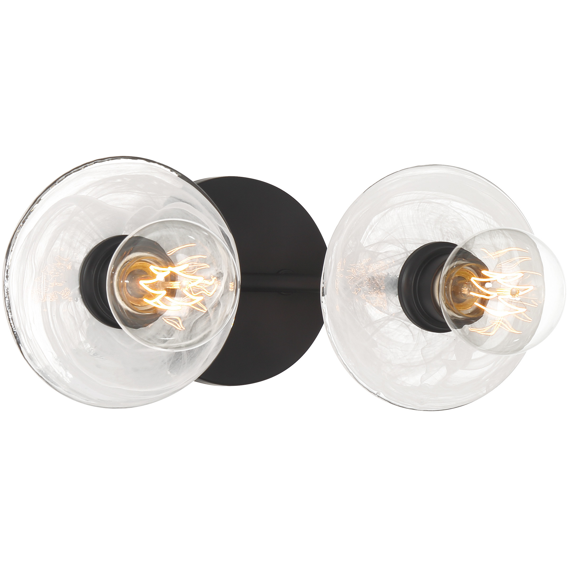 Vapors 2 Light 14.75 inch Coal Bath Light Wall Light