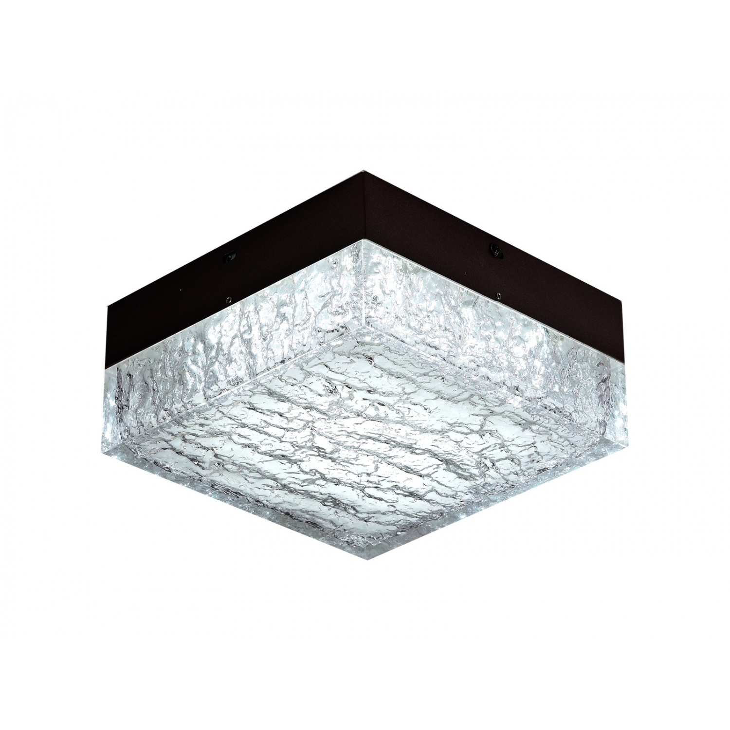 Cermack St. LED 8 inch Black Flush Mount Ceiling Light
