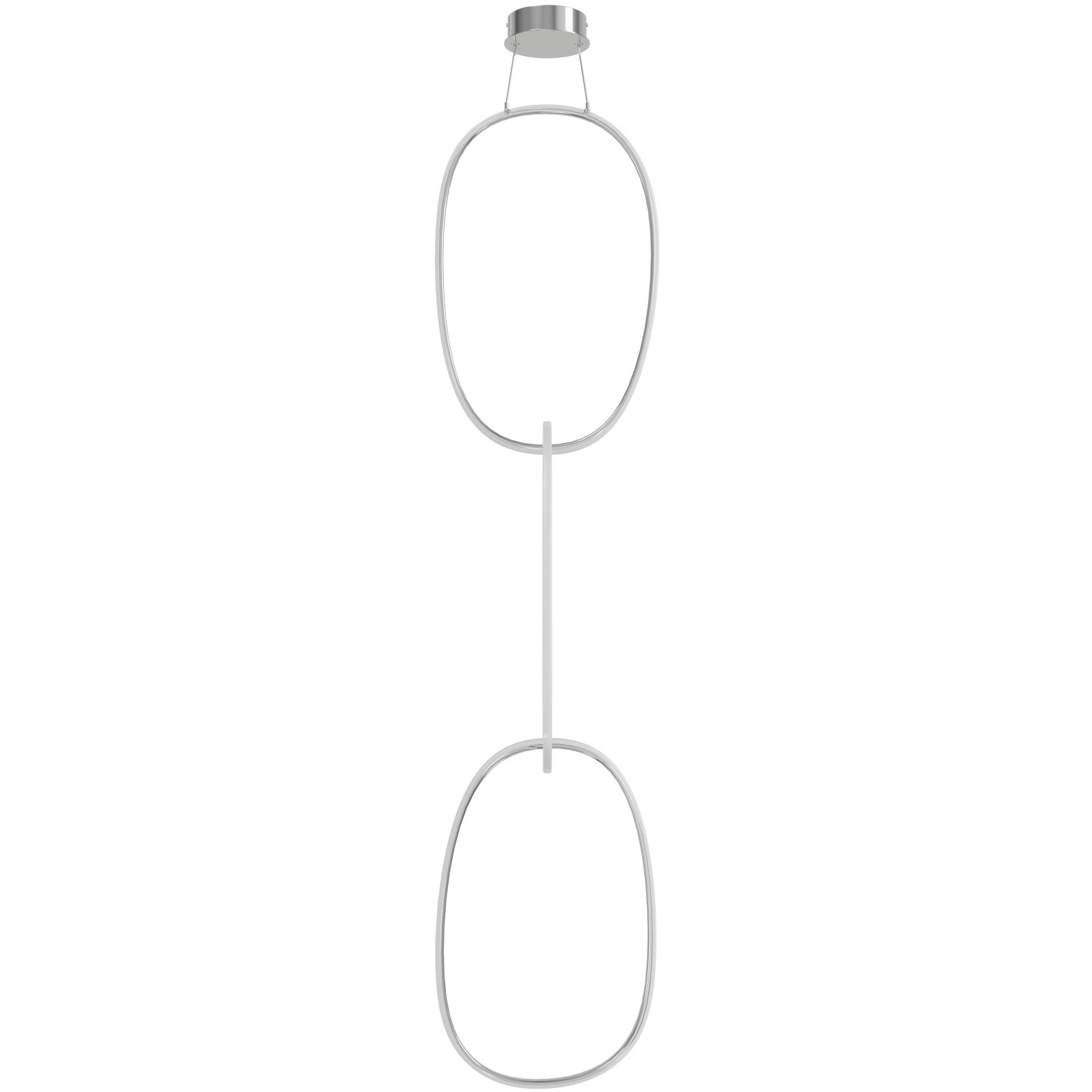 Circa LED 26 inch Chrome Pendant Ceiling Light