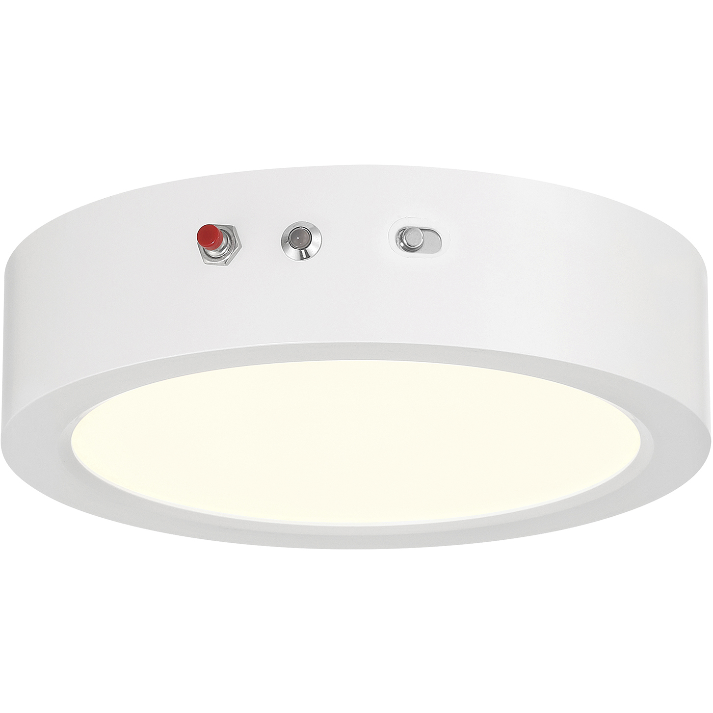 Slim LED 7 inch White Flush Mount Ceiling Light