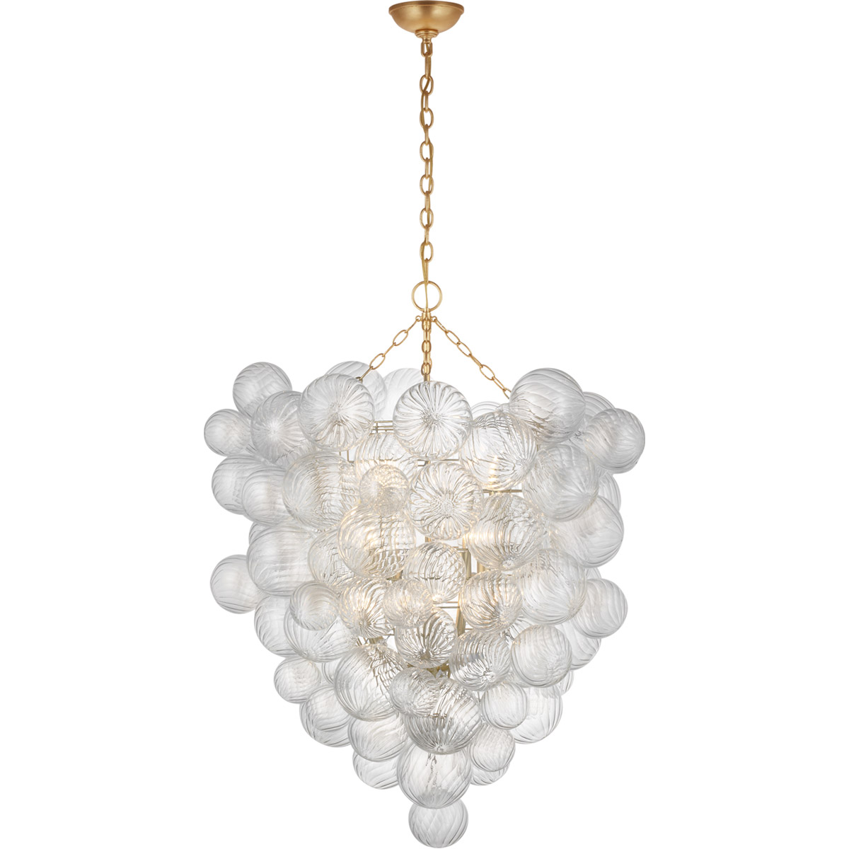 Julie Neill Talia LED 36.5 inch Gild Entry Chandelier Ceiling Light, Grande