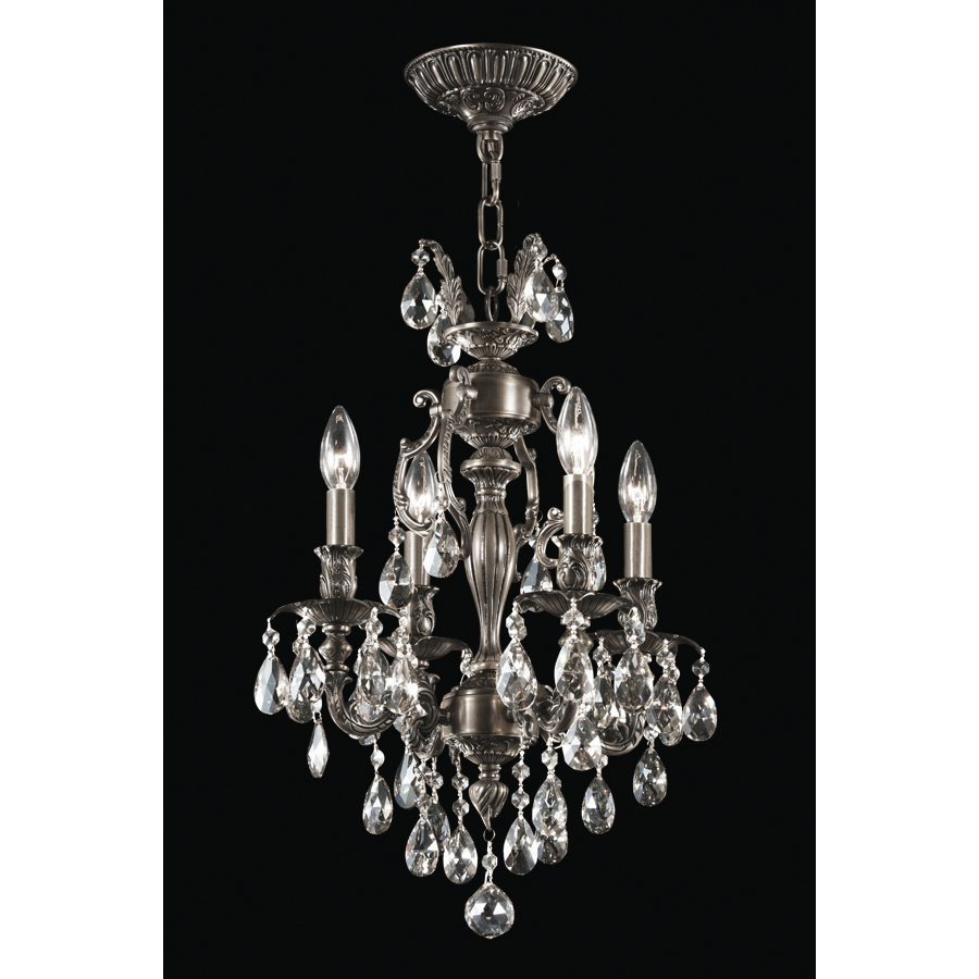 Brindisi 4 Light 14 inch Monaco Bronze Chandelier Ceiling Light