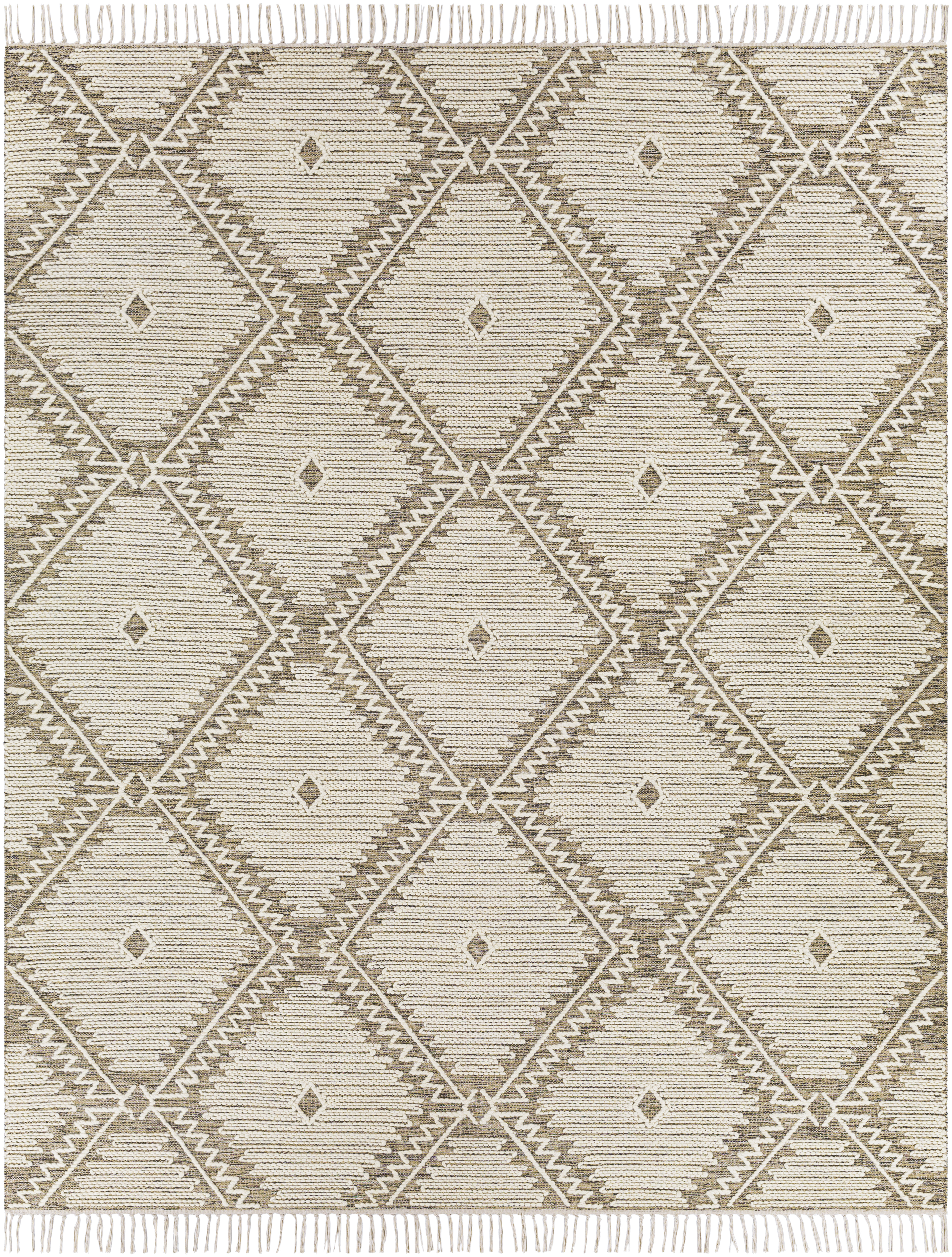 Bedouin 60 X 36 inch Taupe Rug in 3 x 5, Rectangle
