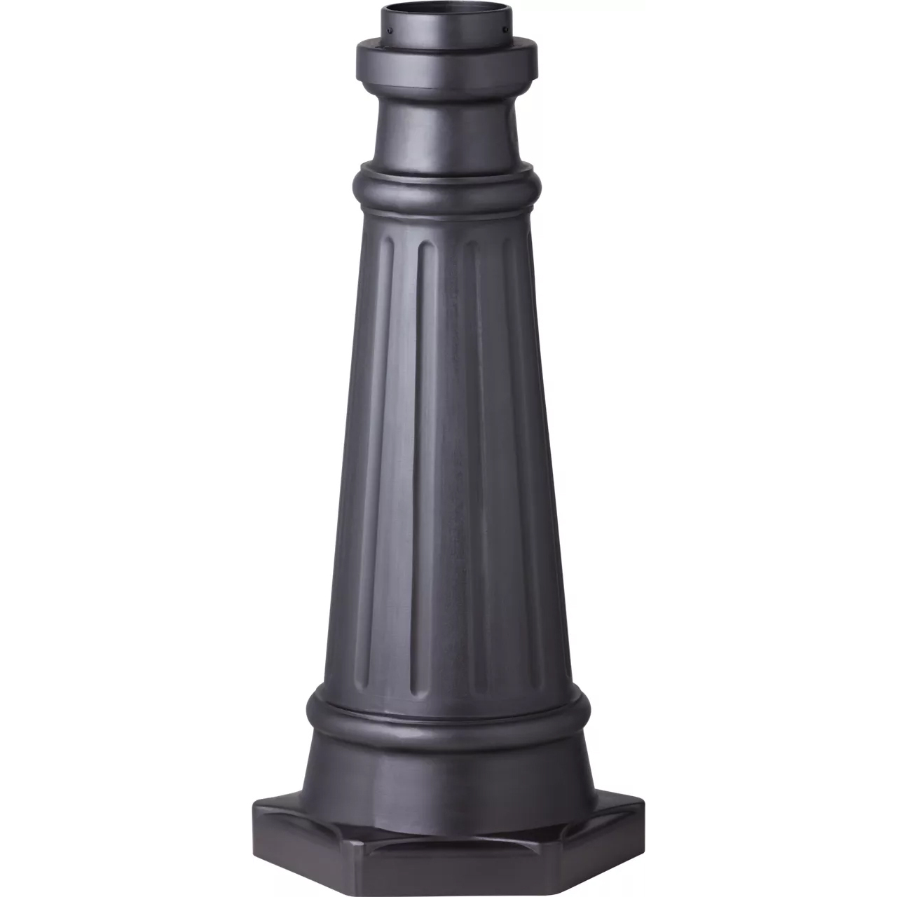 Outdoor Post Base 19.5 inch Antique Bronze Outdoor Post Base