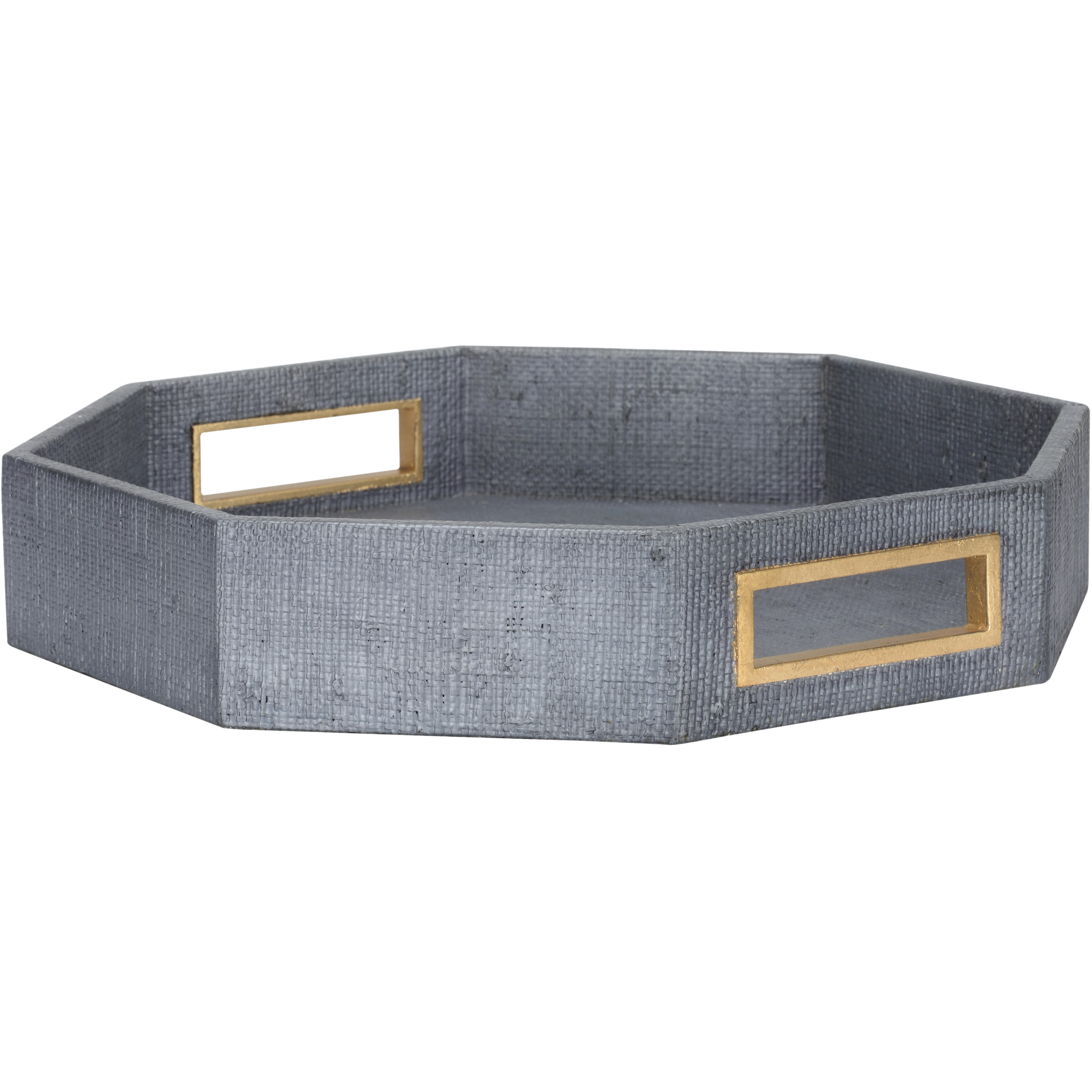 Royal Oak Blue and Gold Tray, Small