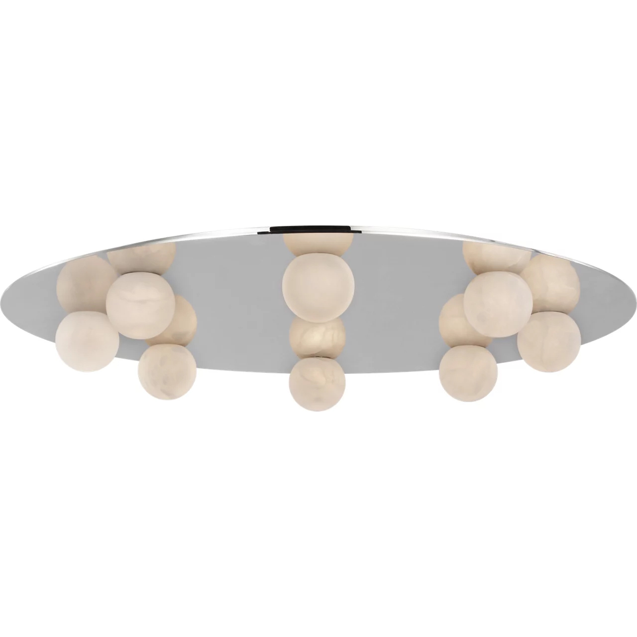 Kelly Wearstler Pertica LED 30 inch Polished Nickel Flush Mount Ceiling Light