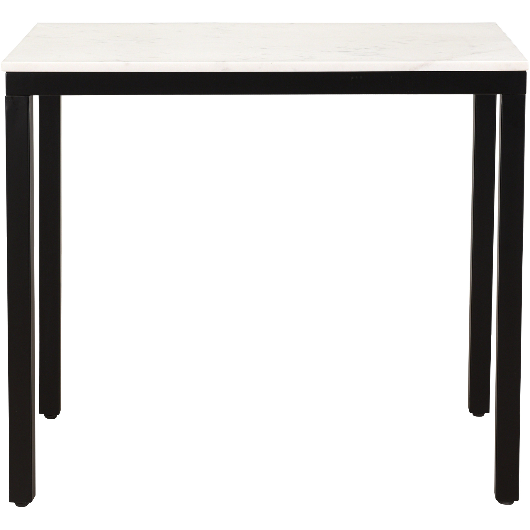 Parson 34 X 20 inch White Marble Desk, Mini