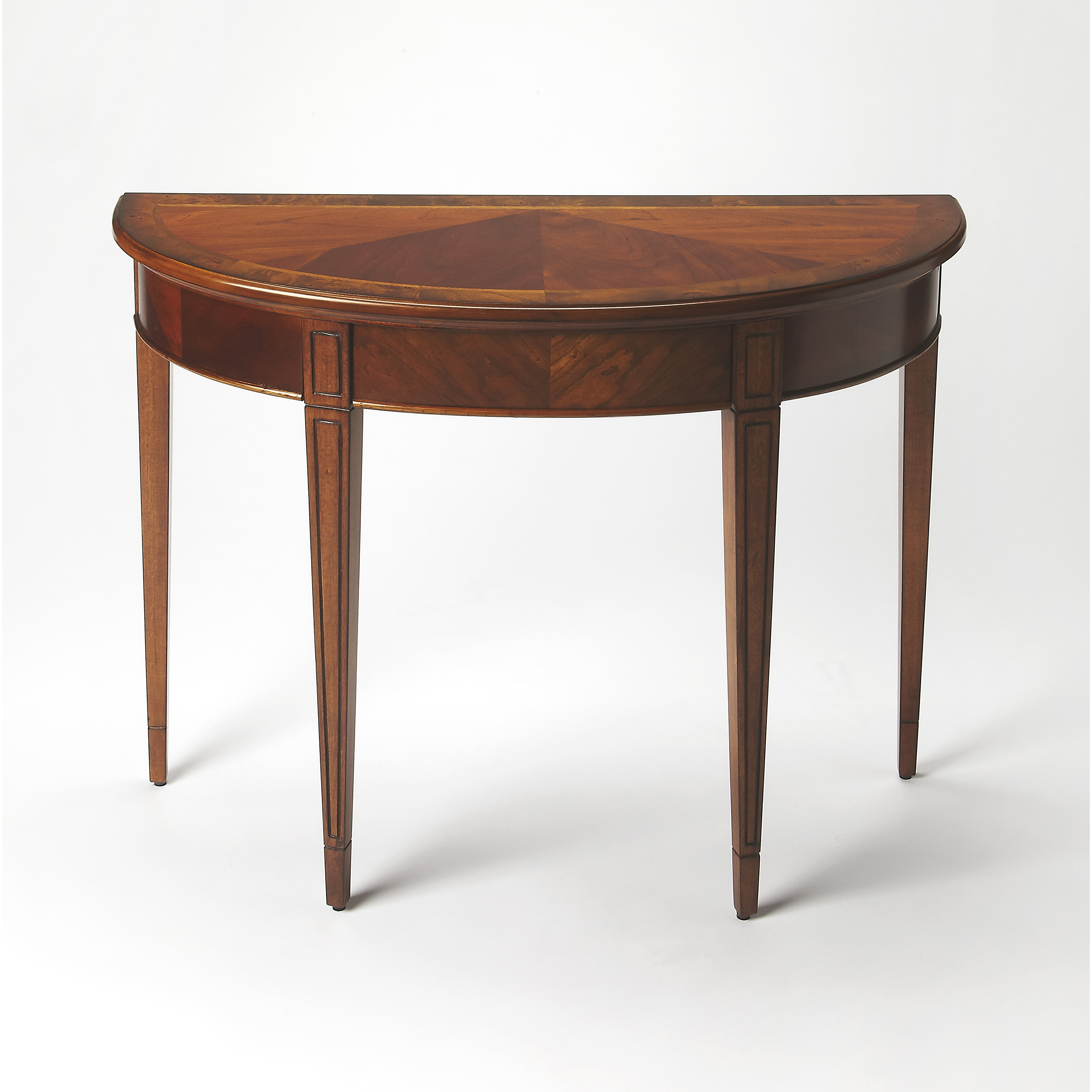 Masterpiece Hampton  36 X 14 inch Olive Ash Burl Console/Sofa Table