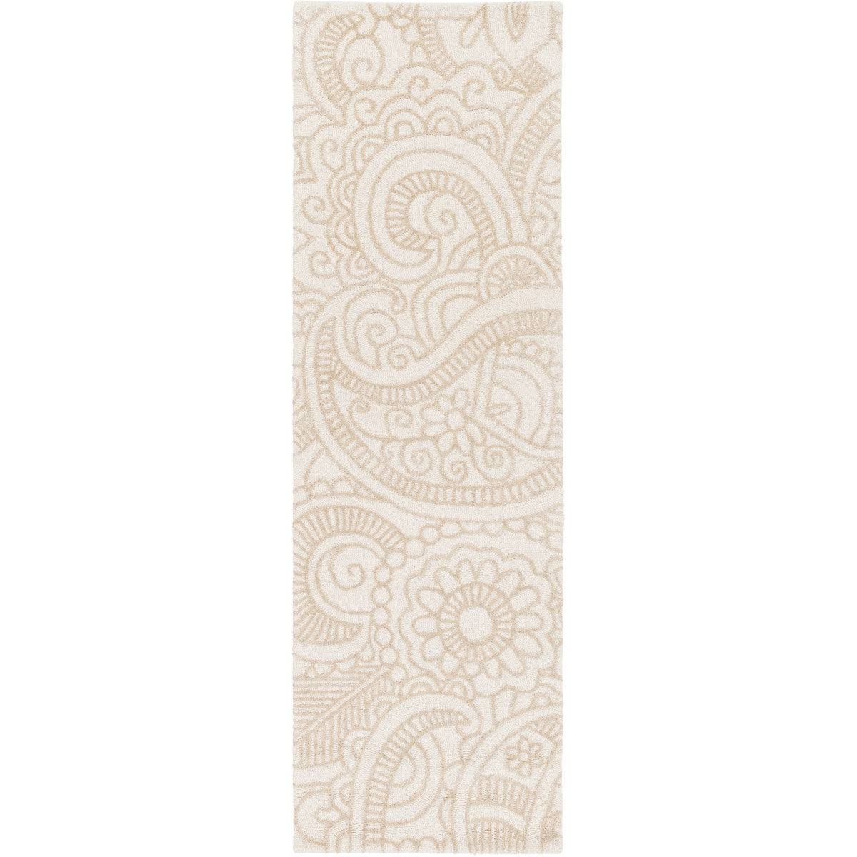Queensland 96 X 30 inch Khaki, Beige Rug