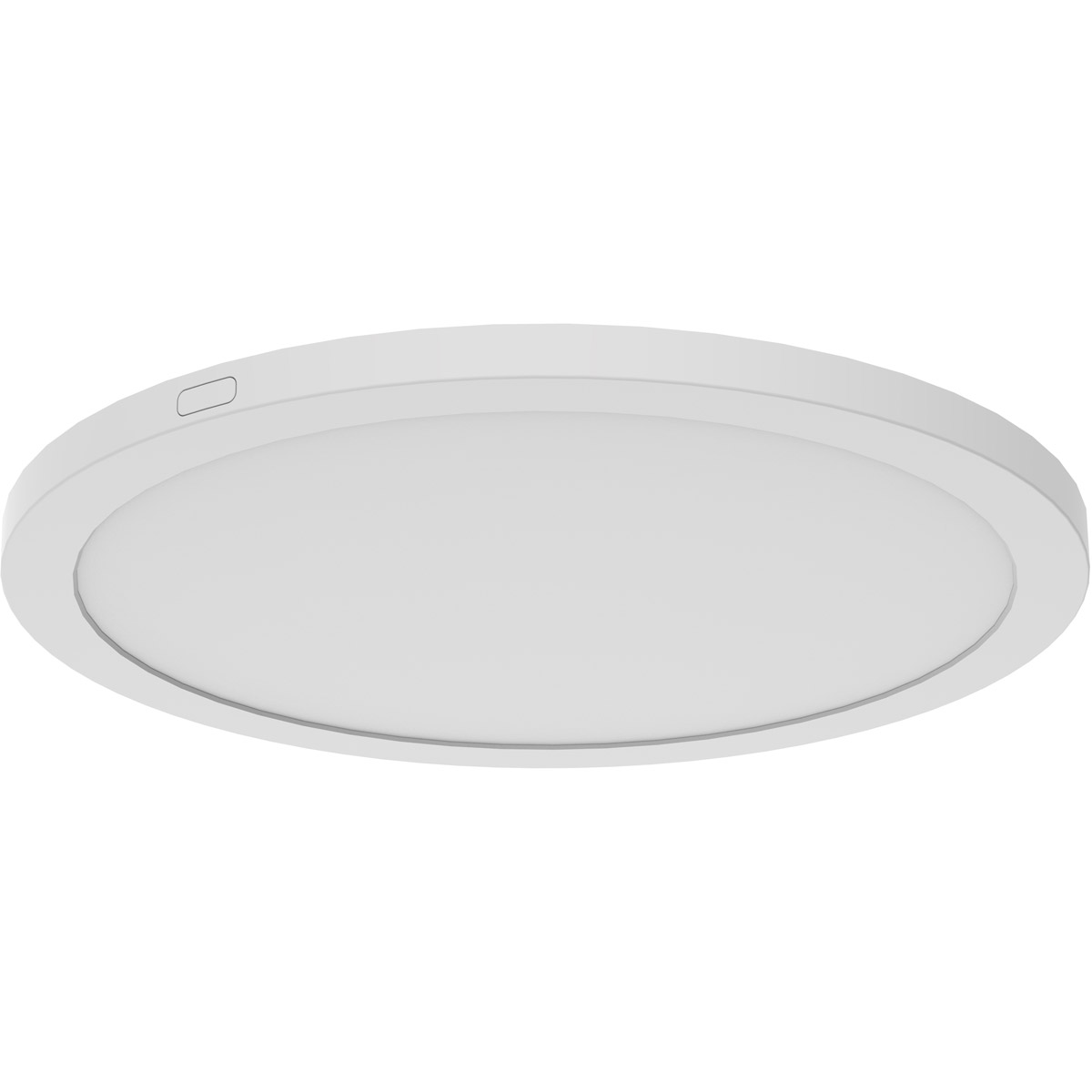 Dehavilland LED Matte White with Non-Magnetic Ring Flush Mount Ceiling Light