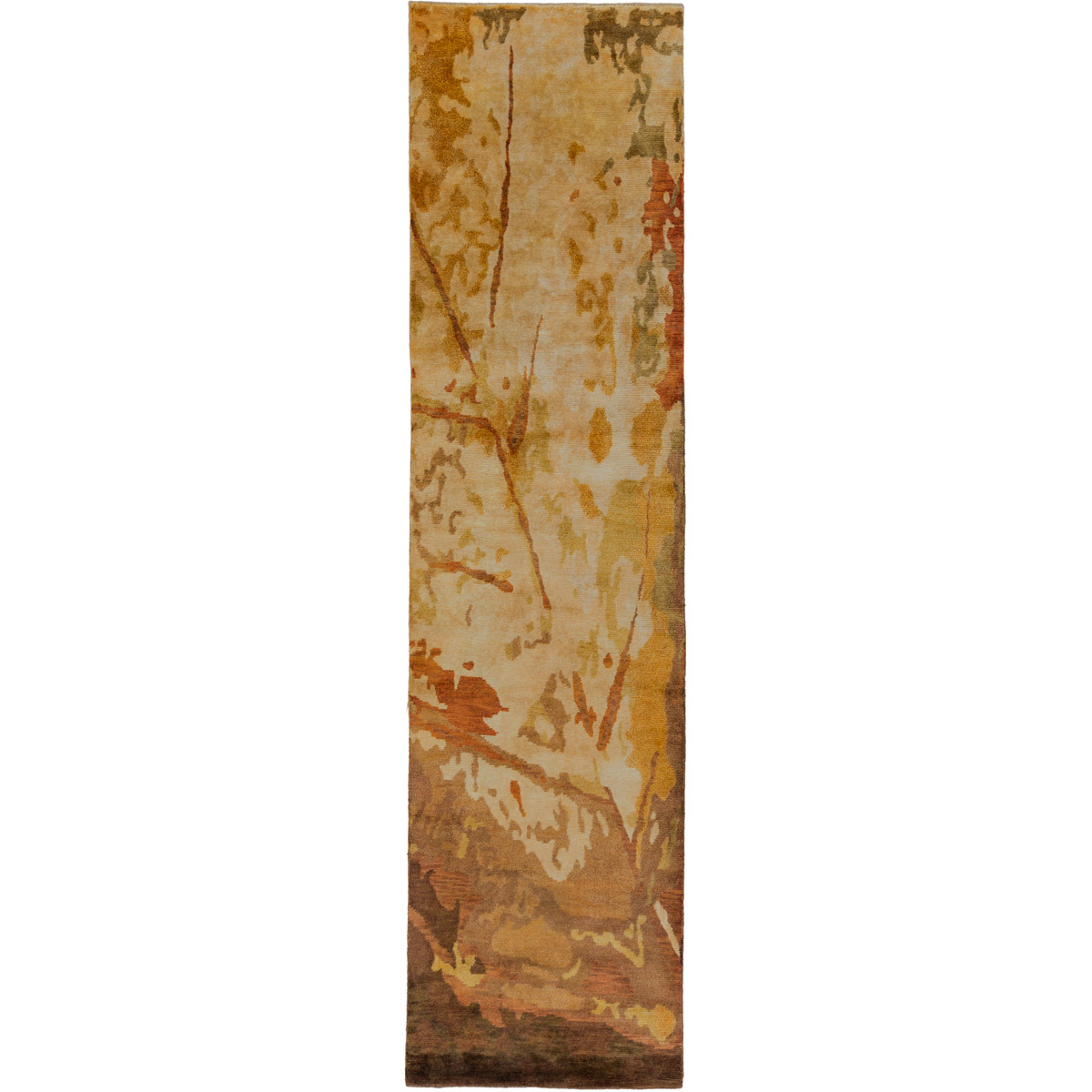 Sonora 36 X 24 inch Tan, Dark Brown, Black, Burnt Orange, Khaki, Camel Rug
