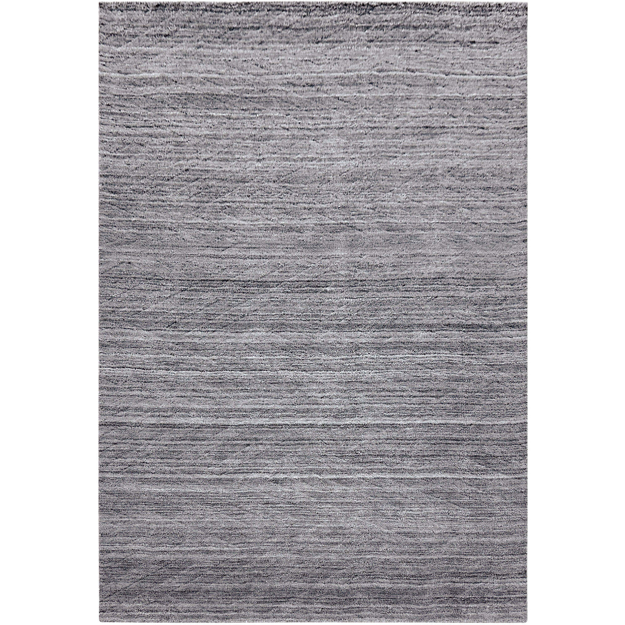Pari 90 X 63 inch Dark Grey Rug in 5 x 7