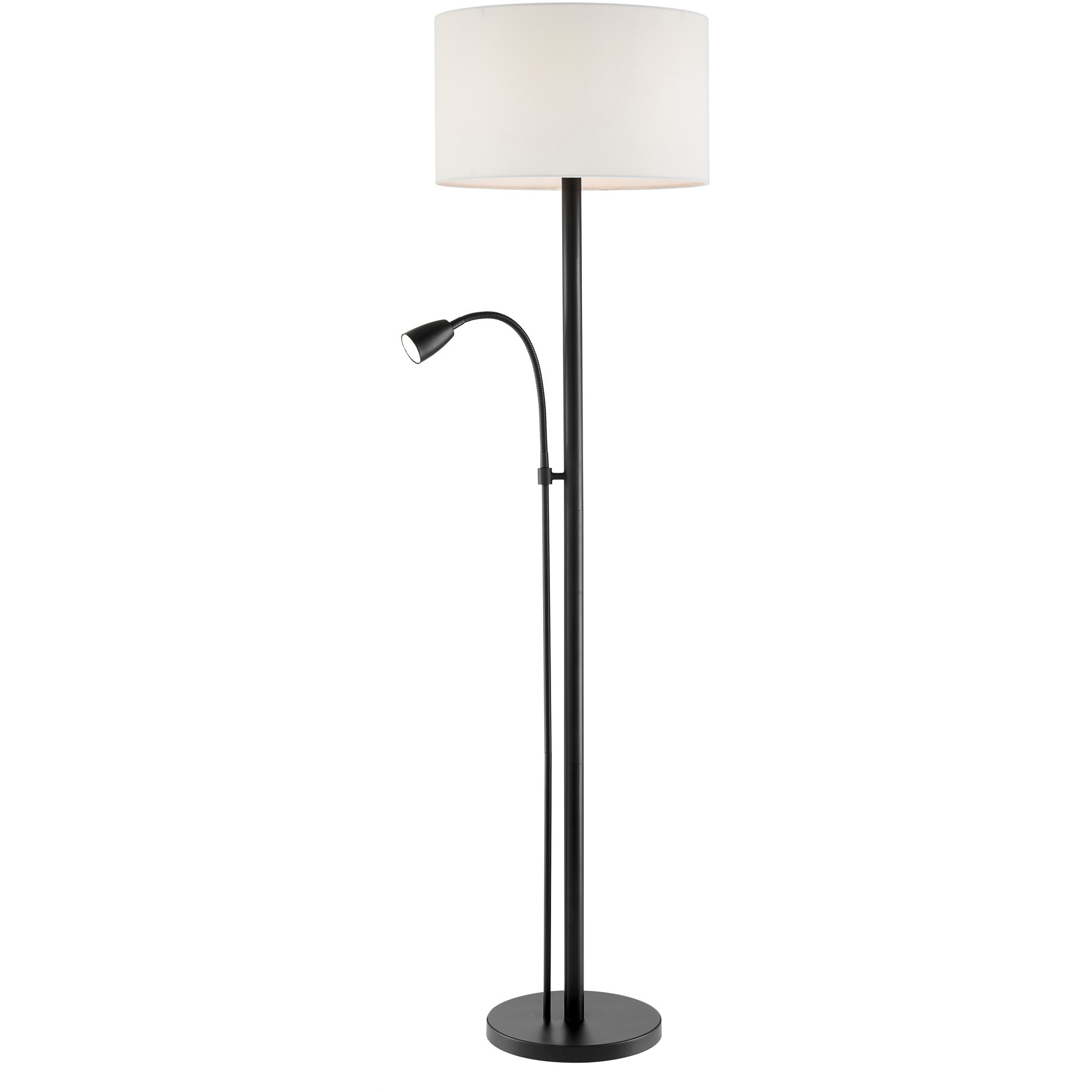 Nanette 64 inch 100.00 watt Black Floor Lamp Portable Light