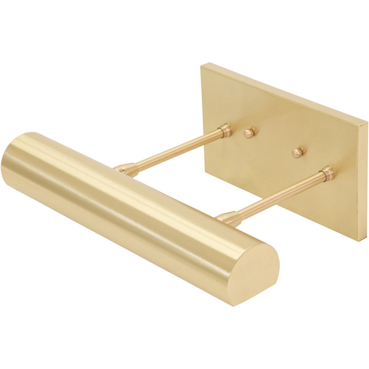 Classic Contemporary 4.5 watt 12 inch Satin Brass Picture Light Wall Light