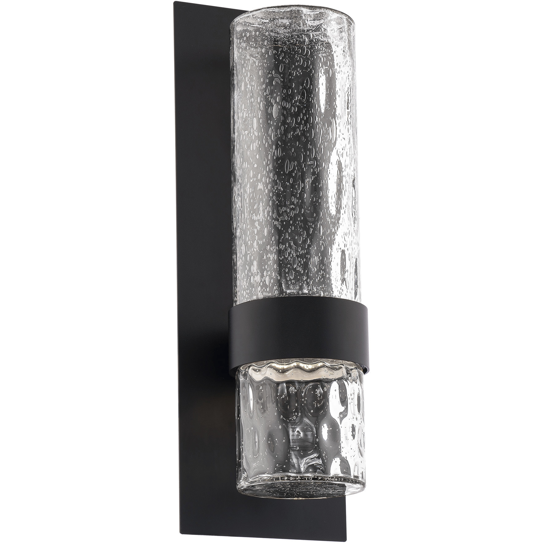 Beacon 1 Light 18 inch Black Outdoor Wall Light
