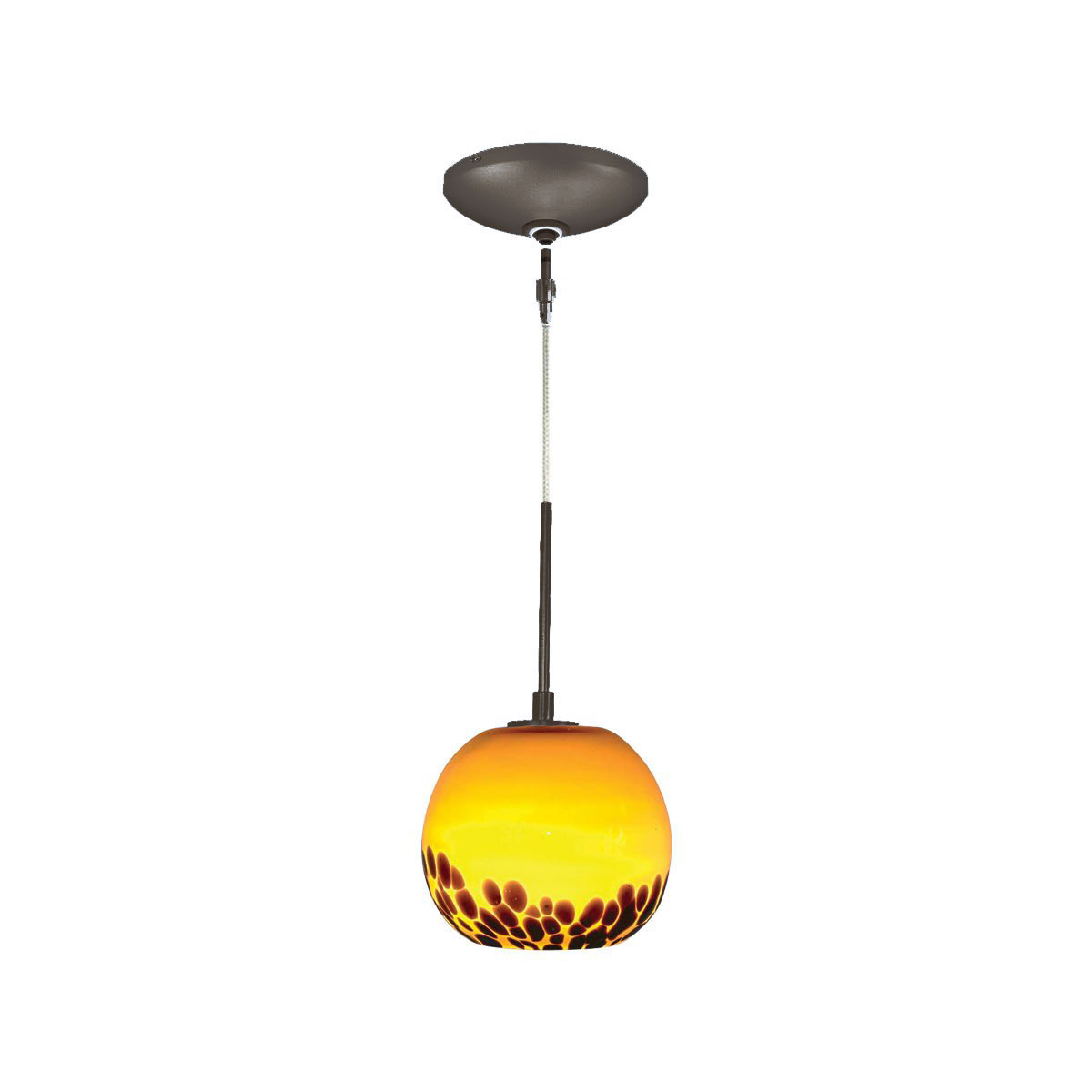 Envisage VI 1 Light 5 inch Bronze Mini Pendant Ceiling Light