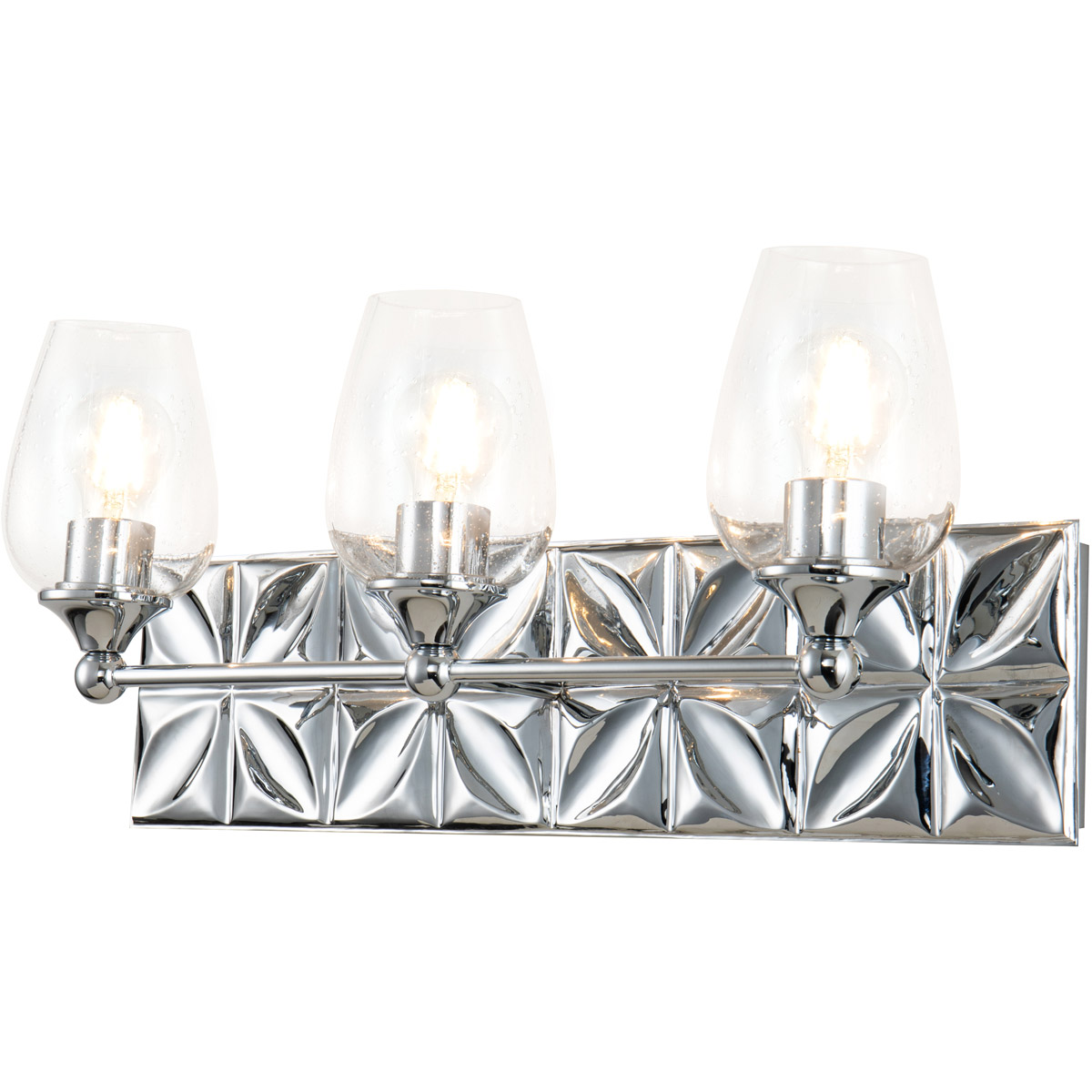 Epsilon 3 Light 24 inch PC Bath Light Wall Light in Polished Chrome