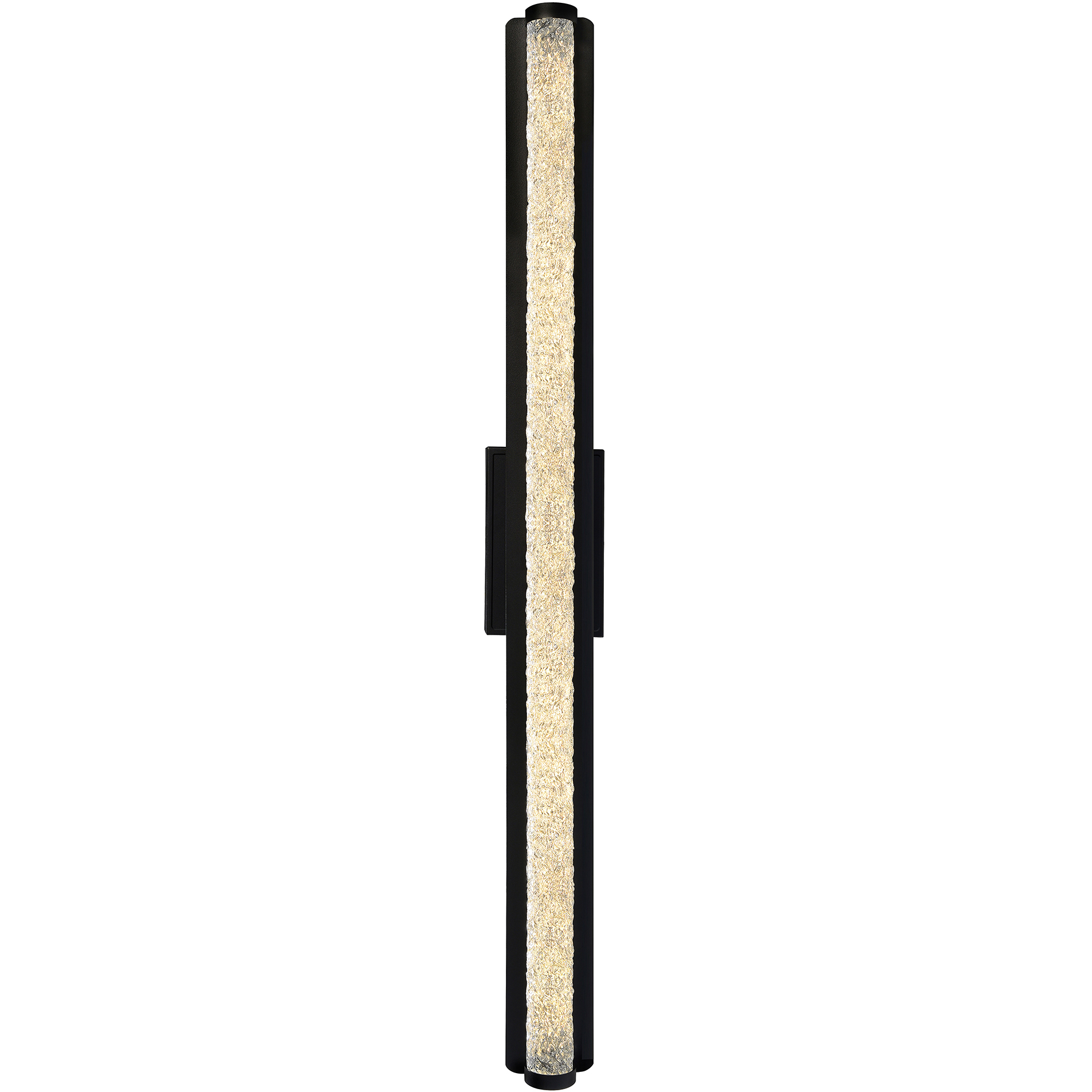 Fiji LED 36 inch Black Outdoor Wall Light