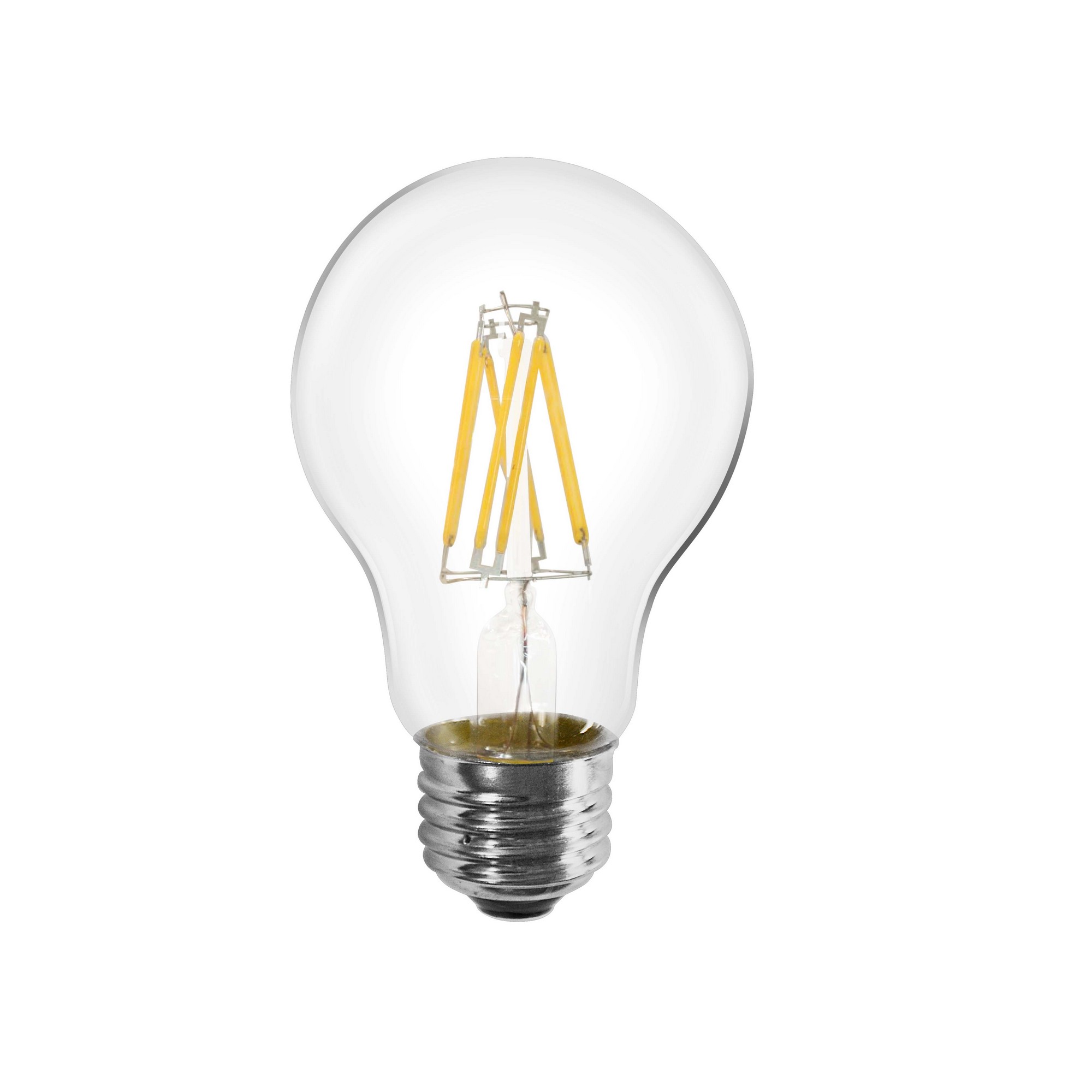 Allison LED A19 Pear E26 Medium Base 8.00 watt 2700K Filament LED Bulbs, Pack of 10