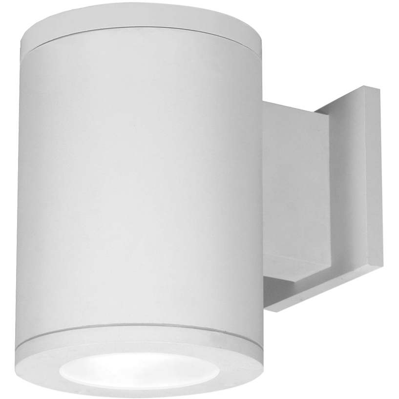 Tube Arch Sconce Wall Light in Flood, 85, 3500K, White, Away From Wall