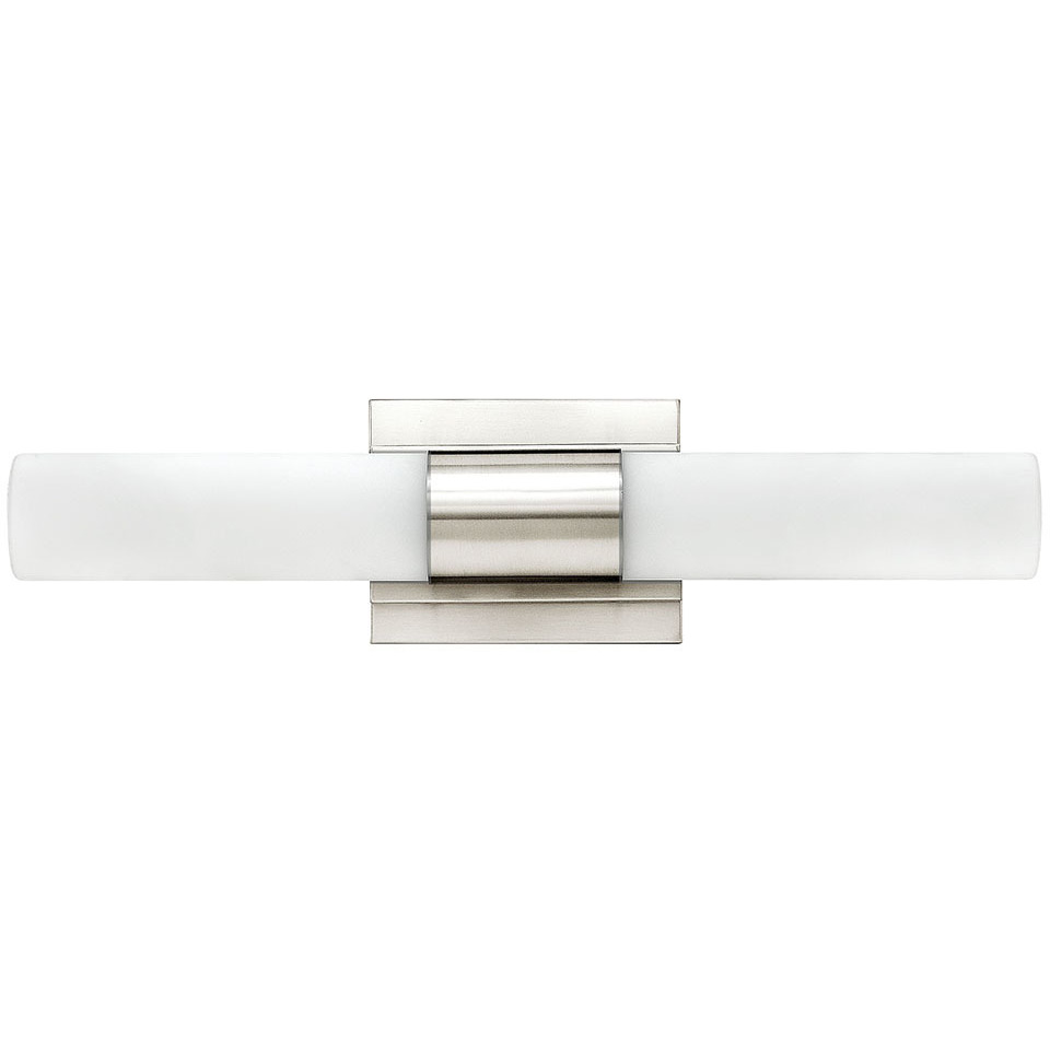 Portia LED 19 inch Polished Nickel Vanity Light Wall Light, Vertical