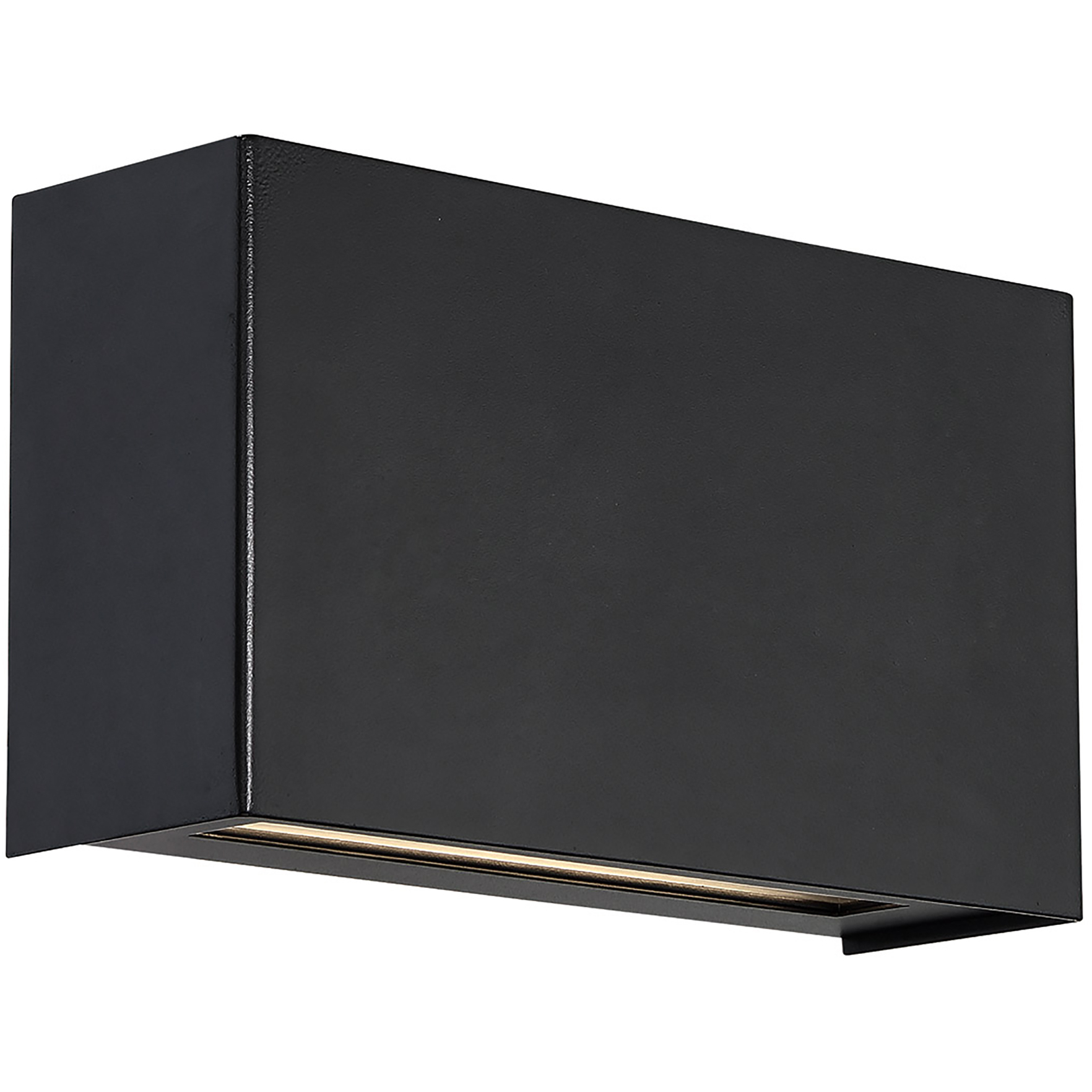 Blok Wall Sconce Wall Light in 2700K, Black, dweLED