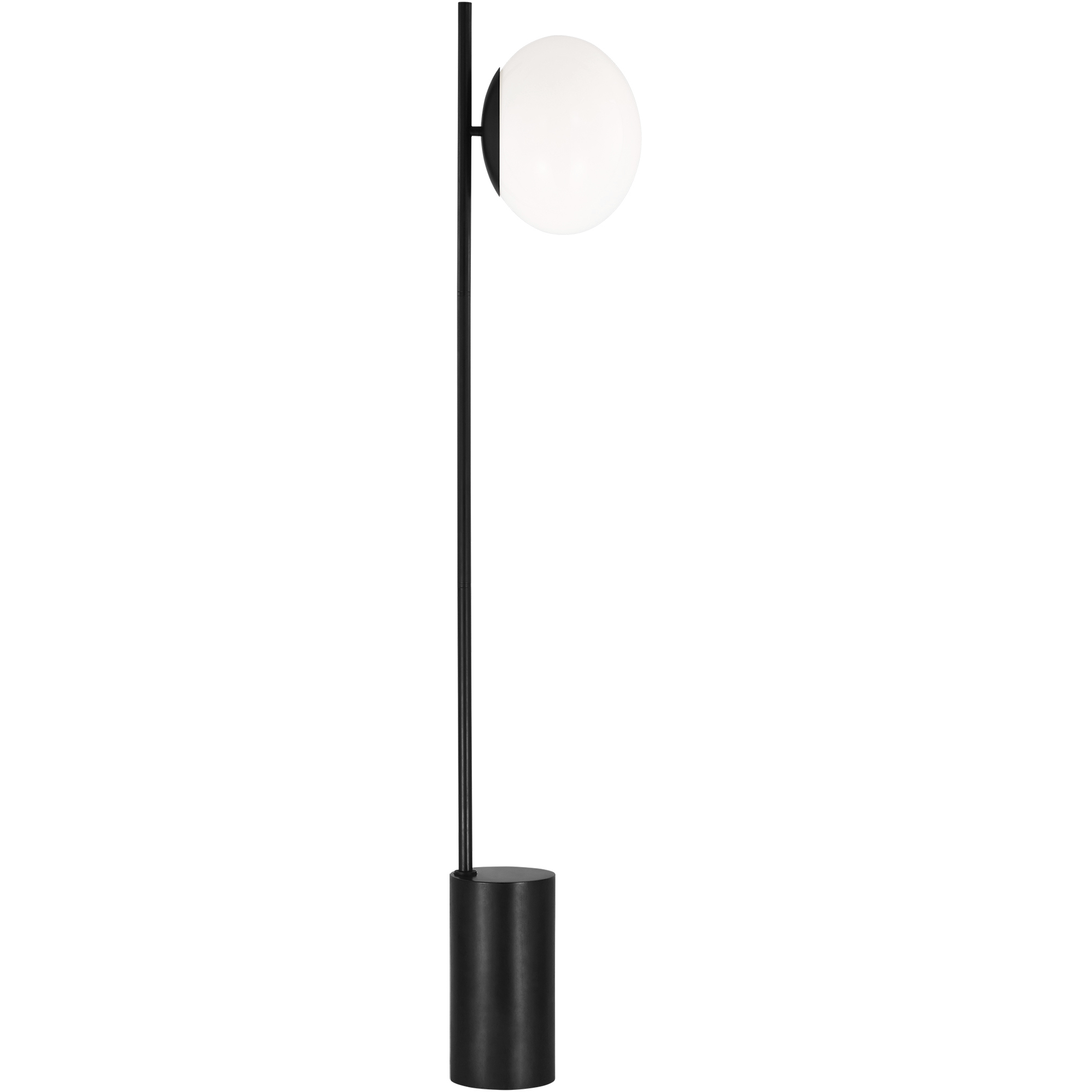 ED Ellen DeGeneres Lune 66 inch 9 watt Aged Iron Floor Lamp Portable Light