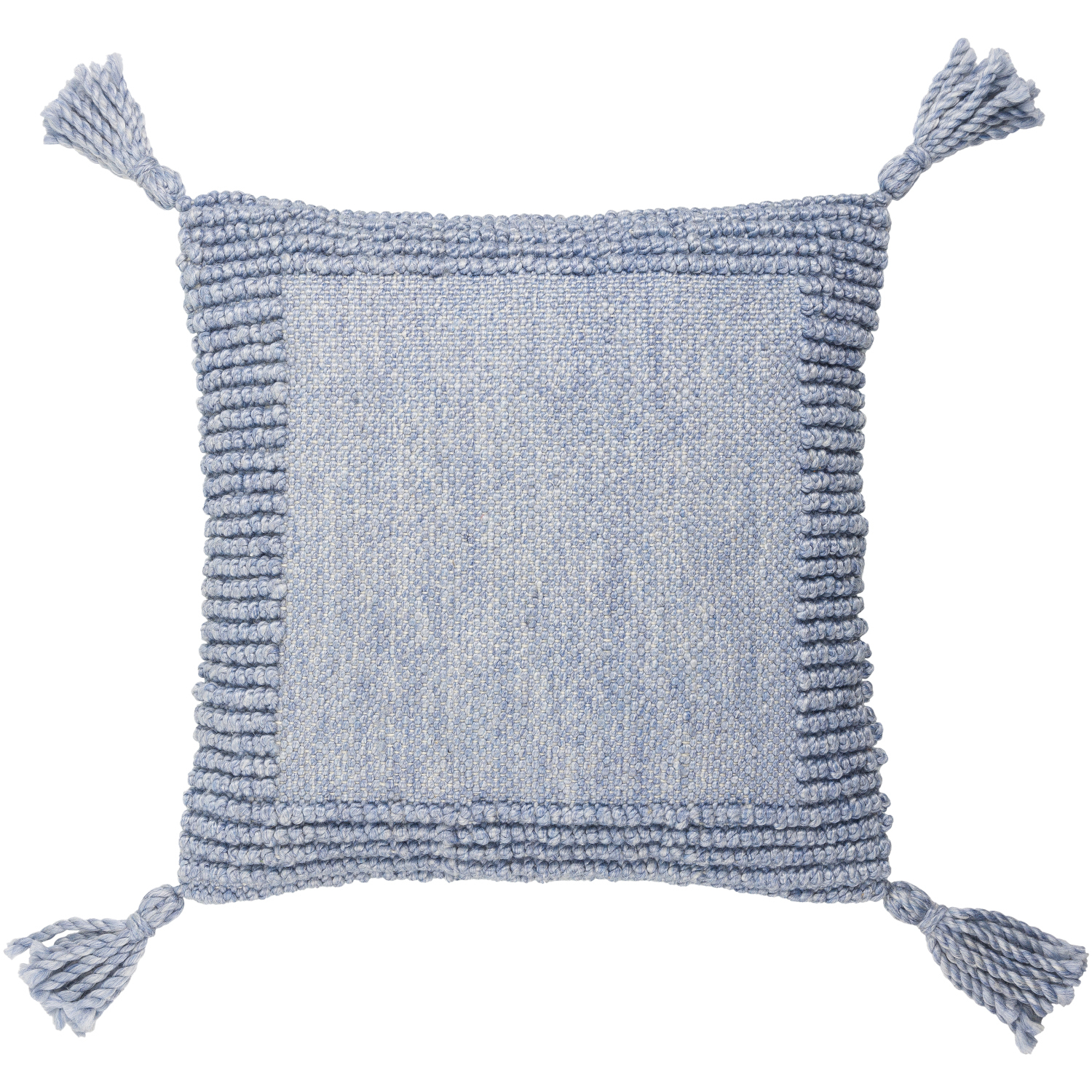 Alaric 18 X 18 inch Light Blue Accent Pillow