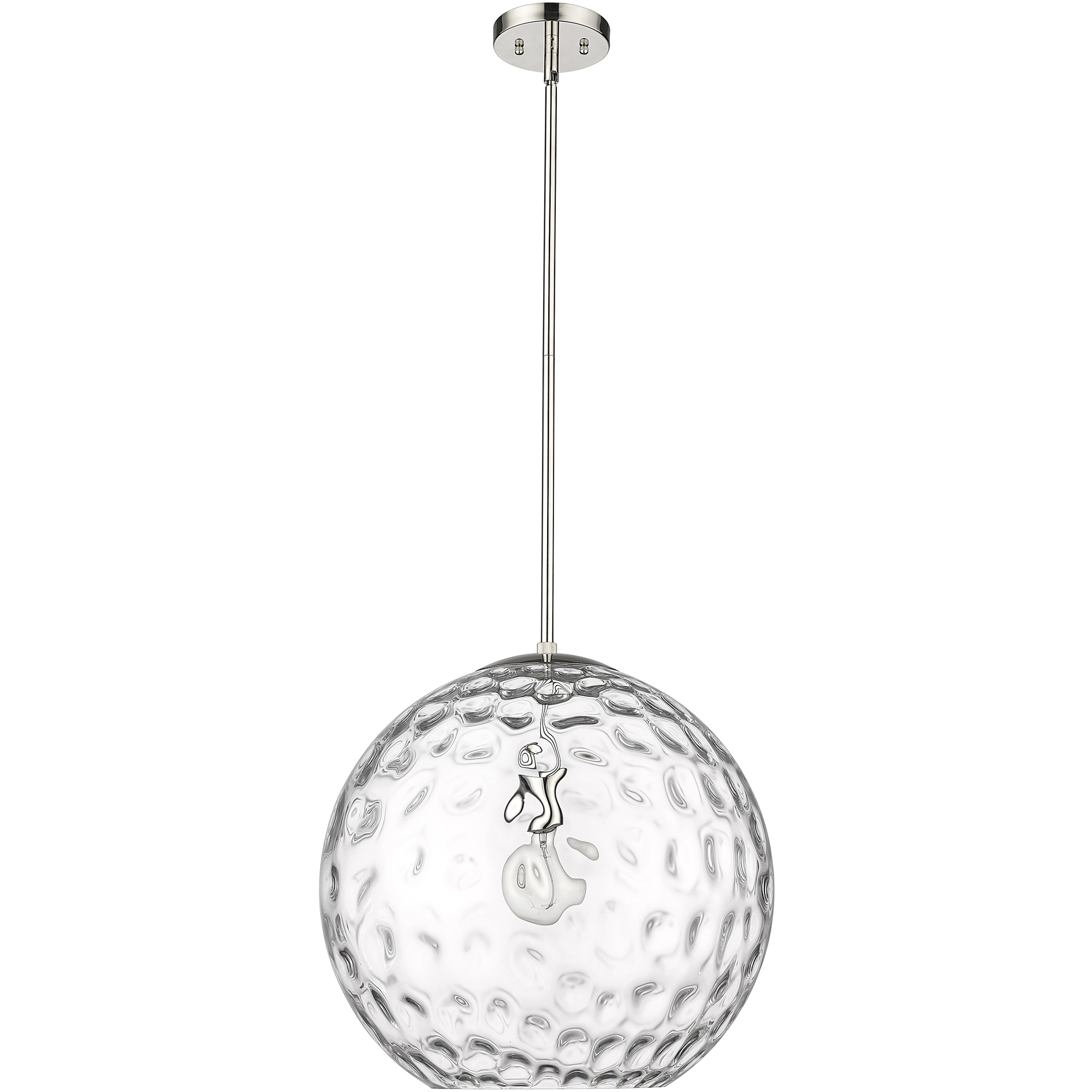 Mackenzie 1 Light 18 inch Polished Nickel Pendant Ceiling Light