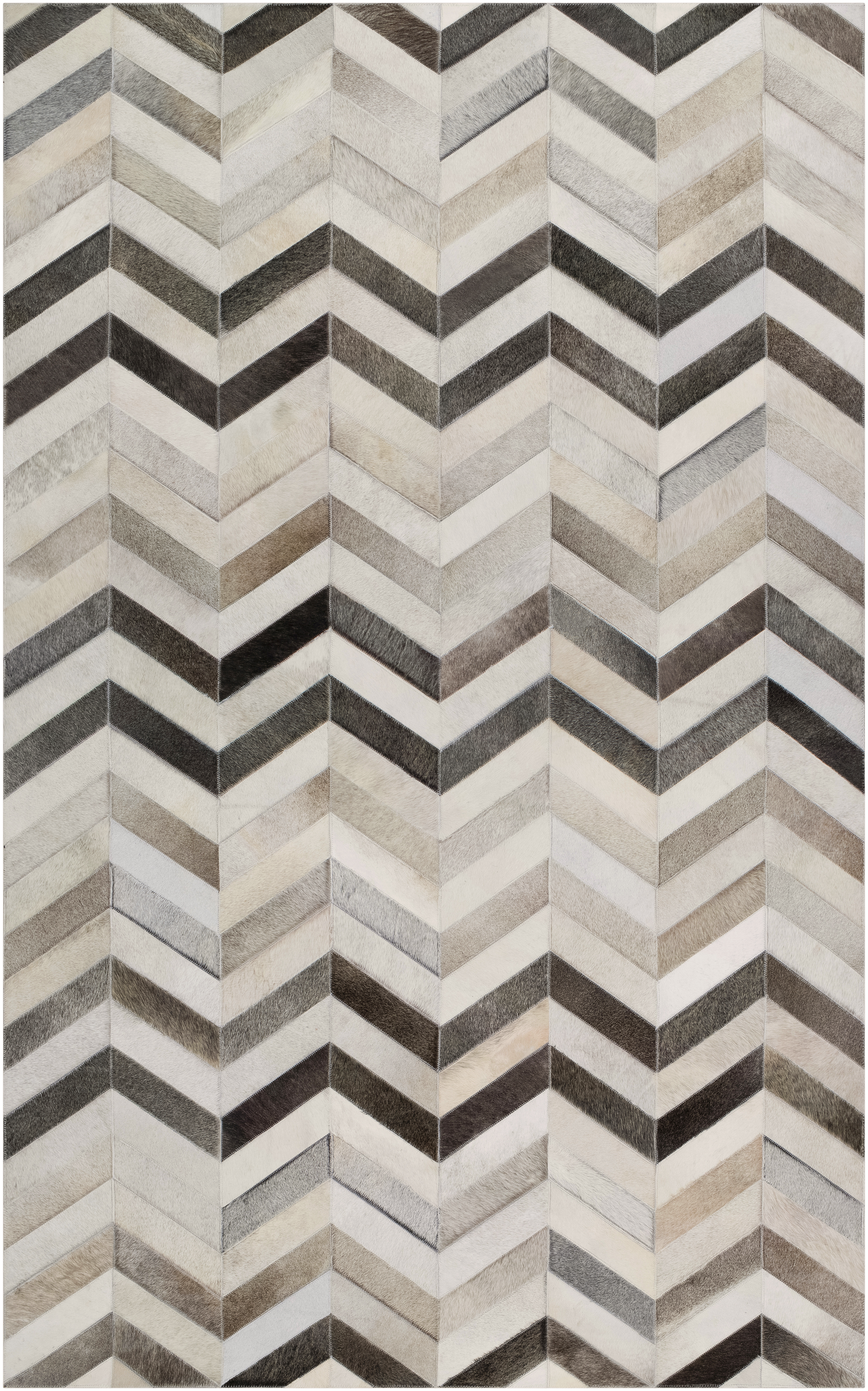 Trail 96 X 60 inch Light Gray Rug in 5 x 8, Rectangle