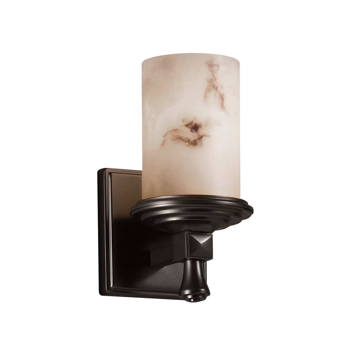 LumenAria LED 4.5 inch Dark Bronze Wall Sconce Wall Light in 700 Lm LED, Deco