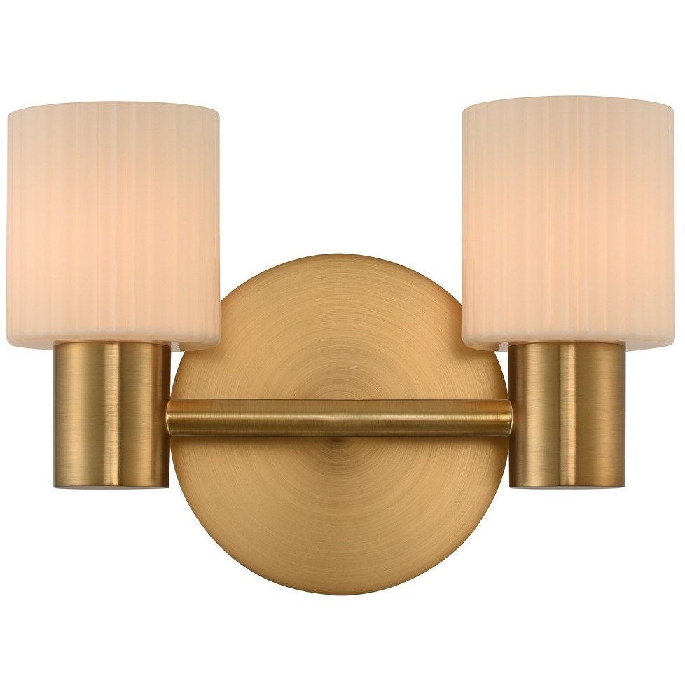 Harlowe LED 11 inch Winter Brass Bath Vanity Light Wall Light