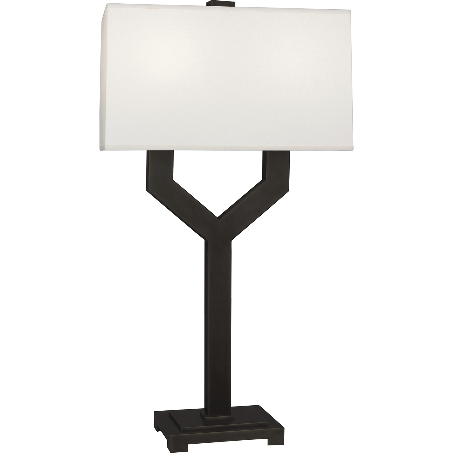 Valerie 34.25 inch 100 watt Deep Patina Bronze Table Lamp Portable Light in Fondine