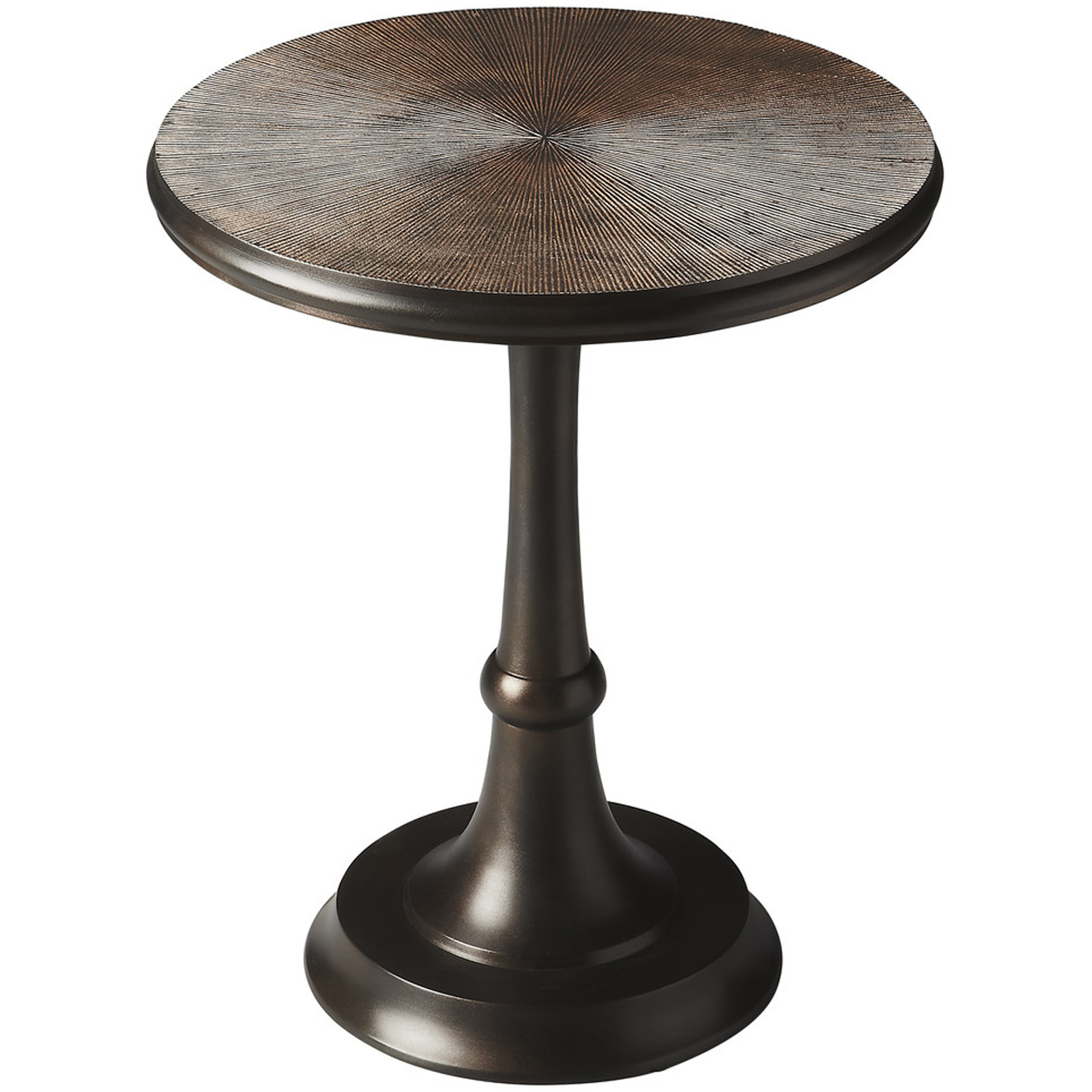Beaumont Metal 22 X 18 inch Metalworks Accent Table
