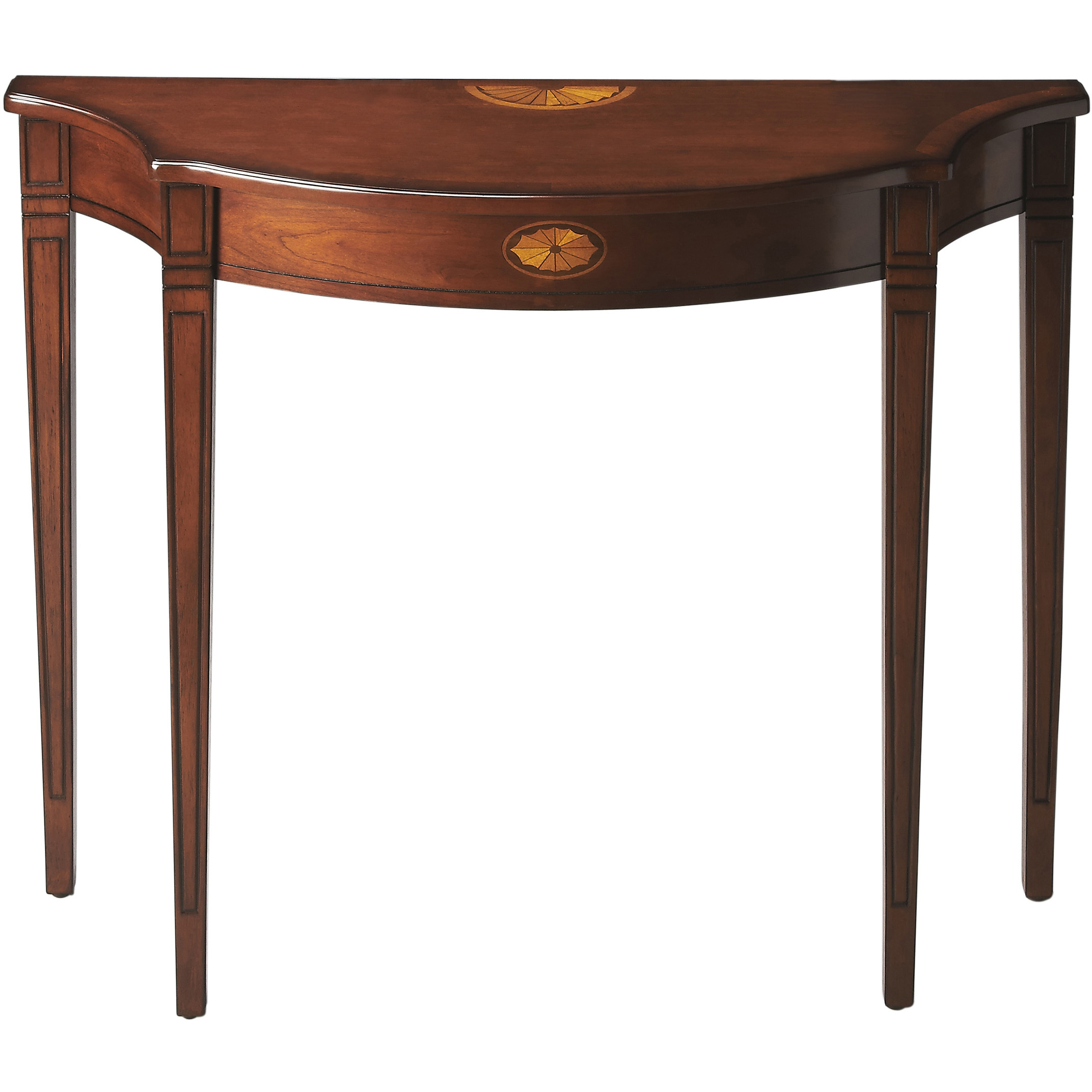 Masterpiece Chester  36 X 12 inch Olive Ash Burl Console/Sofa Table