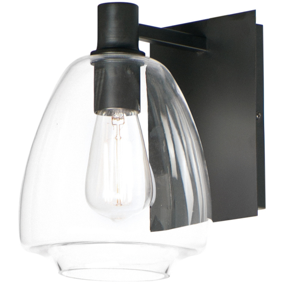 Babylon LED 7.25 inch Black Wall Sconce Wall Light