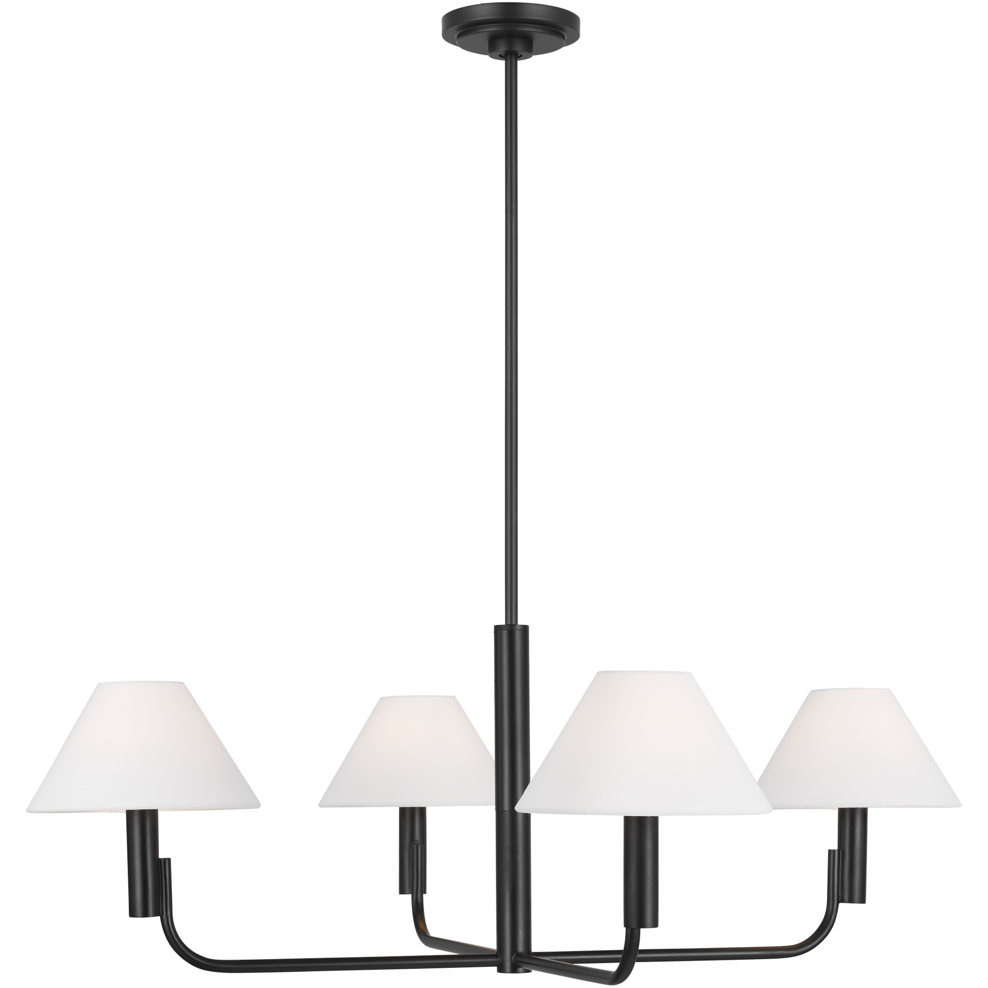 Sean Lavin Colfax 4 Light 34.5 inch Aged Iron Chandelier Ceiling Light