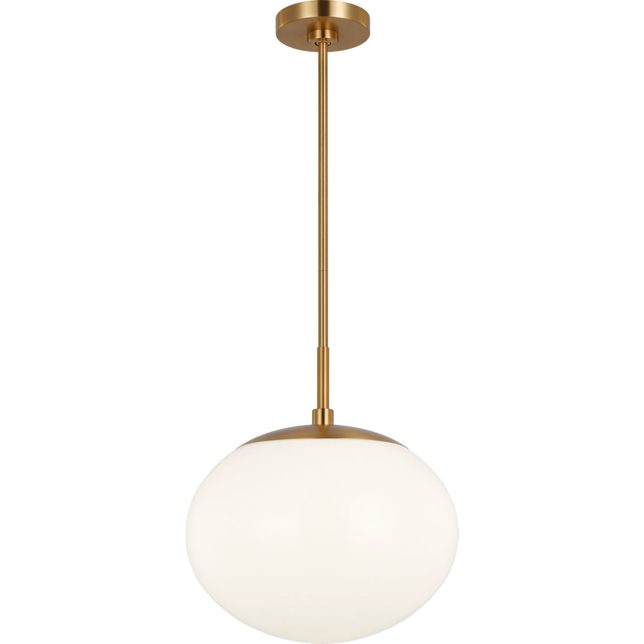 ED Ellen DeGeneres Lune 1 Light 12.38 inch Burnished Brass Pendant Ceiling Light