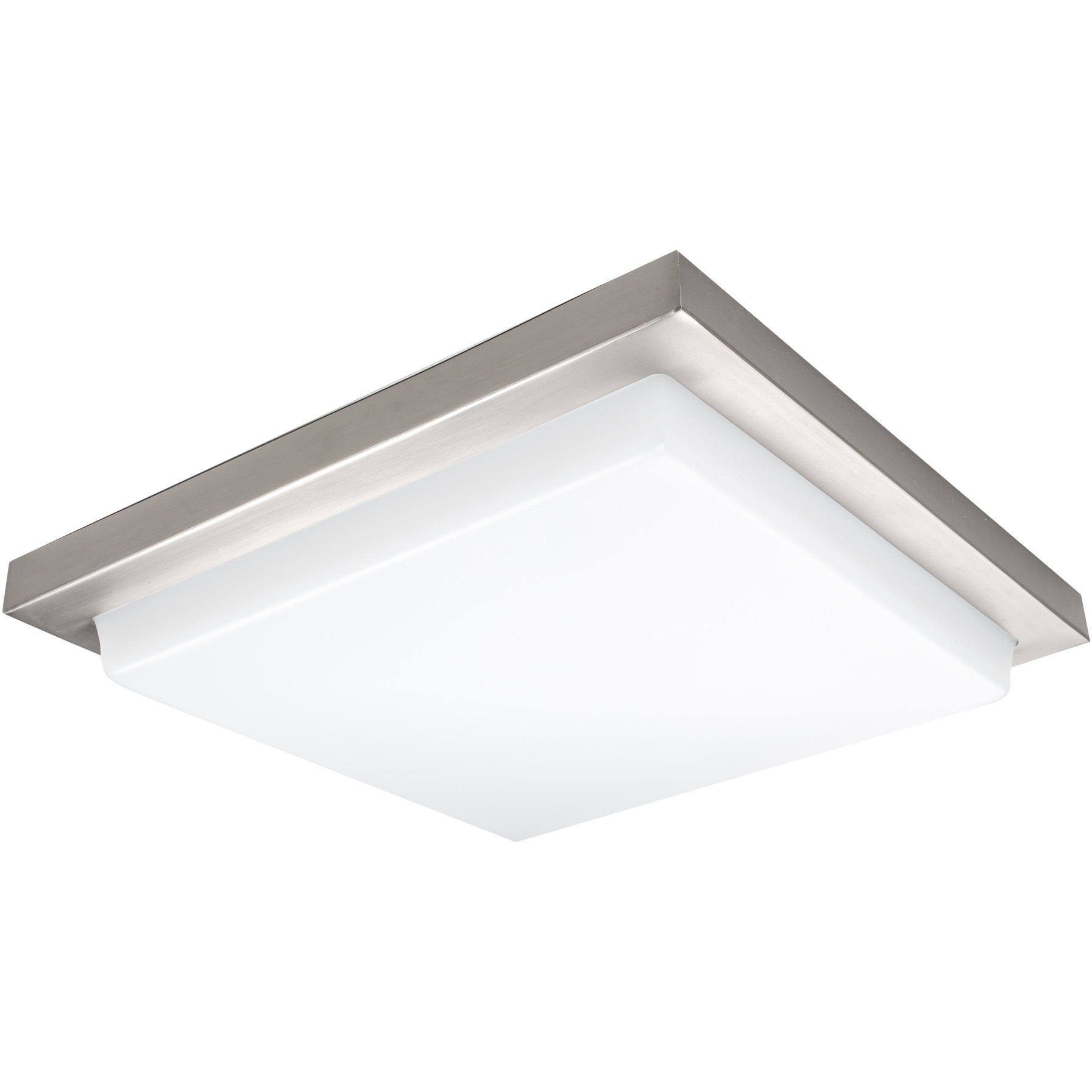 Metro LED 18 inch Brushed Nickel Flush Mount Ceiling Light, WAC Limited