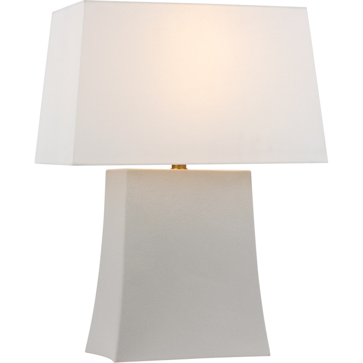 Chapman & Myers Lucera 26 inch 15 watt Porous White Table Lamp Portable Light in Porous White Porcelain, Medium