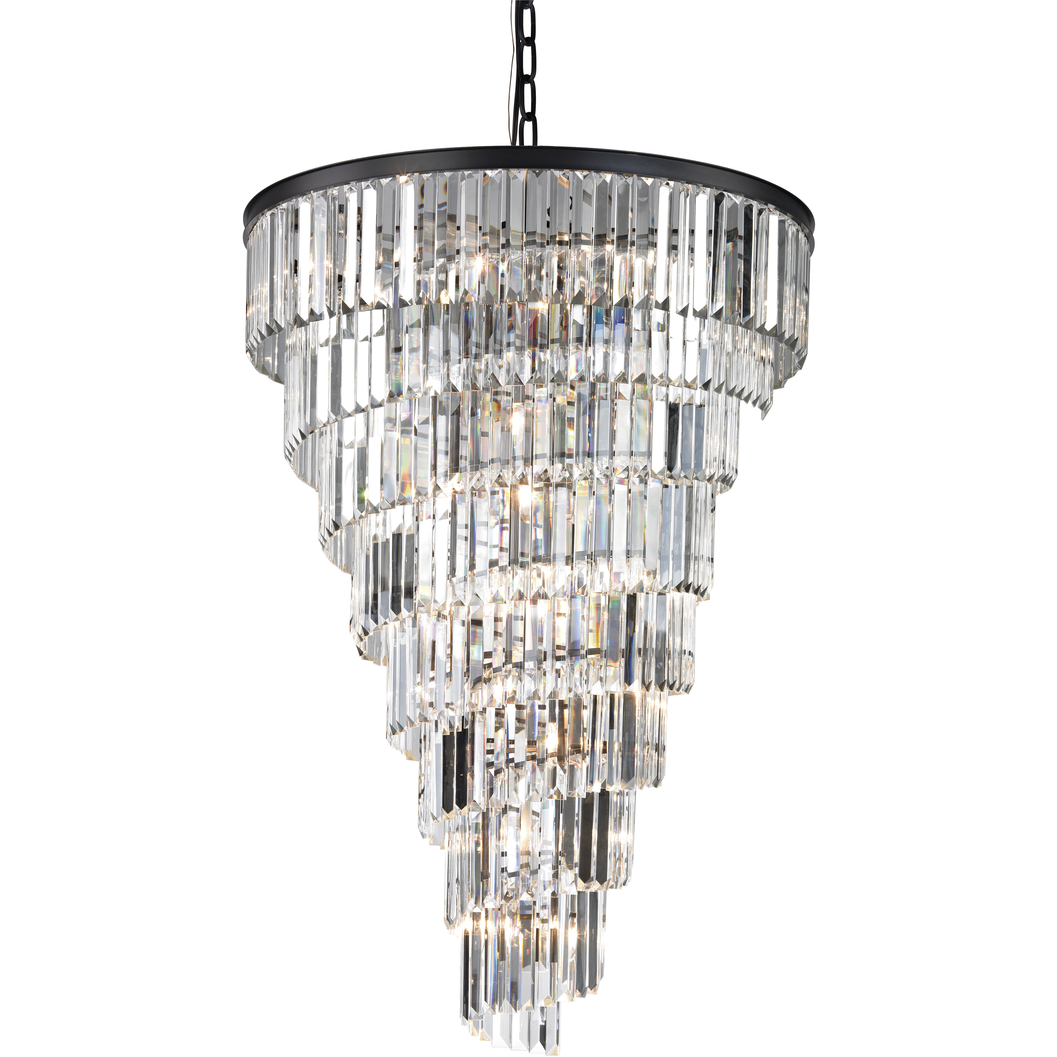 Palacial 15 Light 36 inch Oil Rubbed Bronze Chandelier Ceiling Light